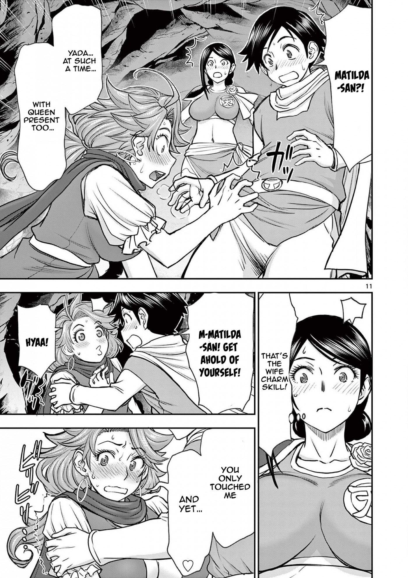 Isekai Furin ll ~Michibika Reshi Hitodzuma Tachi to Bukiyo Tensei Yuusha~ Chapter 8 page 11 - Chapter 8: Captured group!!