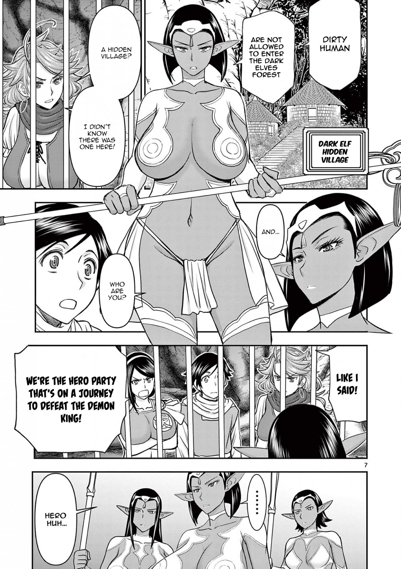 Isekai Furin ll ~Michibika Reshi Hitodzuma Tachi to Bukiyo Tensei Yuusha~ Chapter 8 page 7 - Chapter 8: Captured group!!