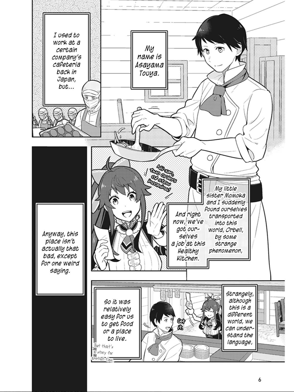 Isekai Healthy Kitchen Chapter 1 page 5 - Chapter 1: Welcome to the Healthy Kitchen!