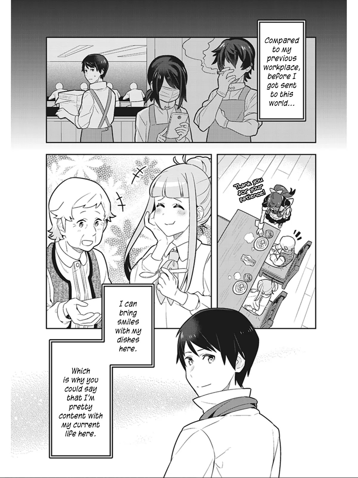 Isekai Healthy Kitchen Chapter 1 page 8 - Chapter 1: Welcome to the Healthy Kitchen!