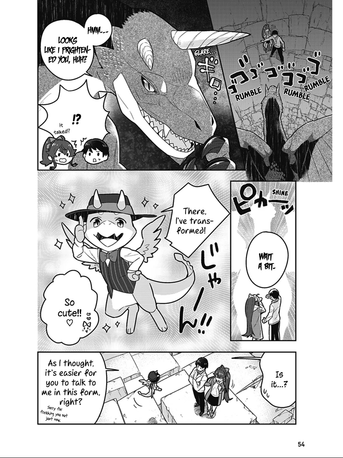 Isekai Healthy Kitchen Chapter 2 page 14 - Chapter 2: Draco the God and the Asayama Siblings