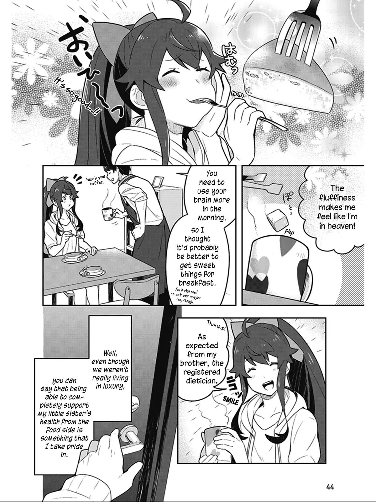 Isekai Healthy Kitchen Chapter 2 page 5 - Chapter 2: Draco the God and the Asayama Siblings