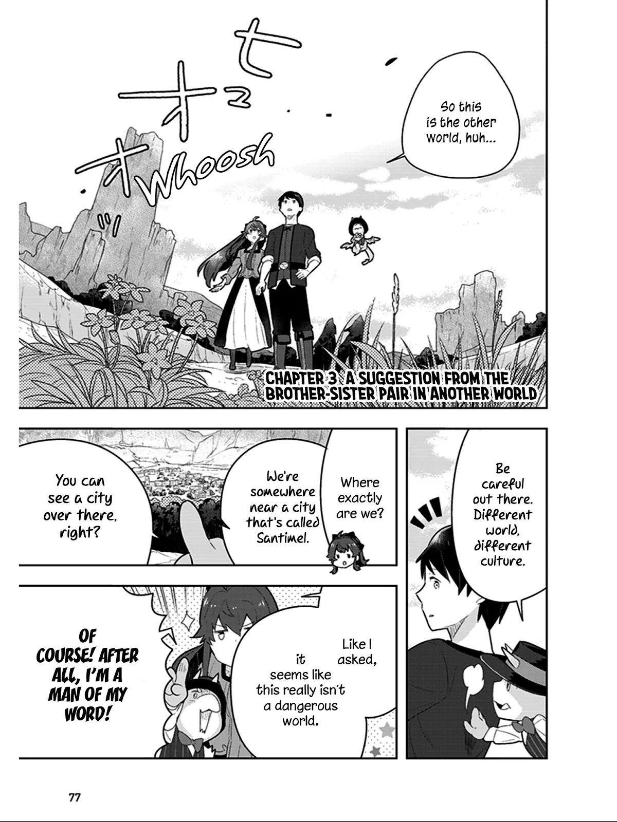 Isekai Healthy Kitchen Chapter 3 page 2 - Chapter 3: A Suggestion From the Brother-Sister Pair in Another World
