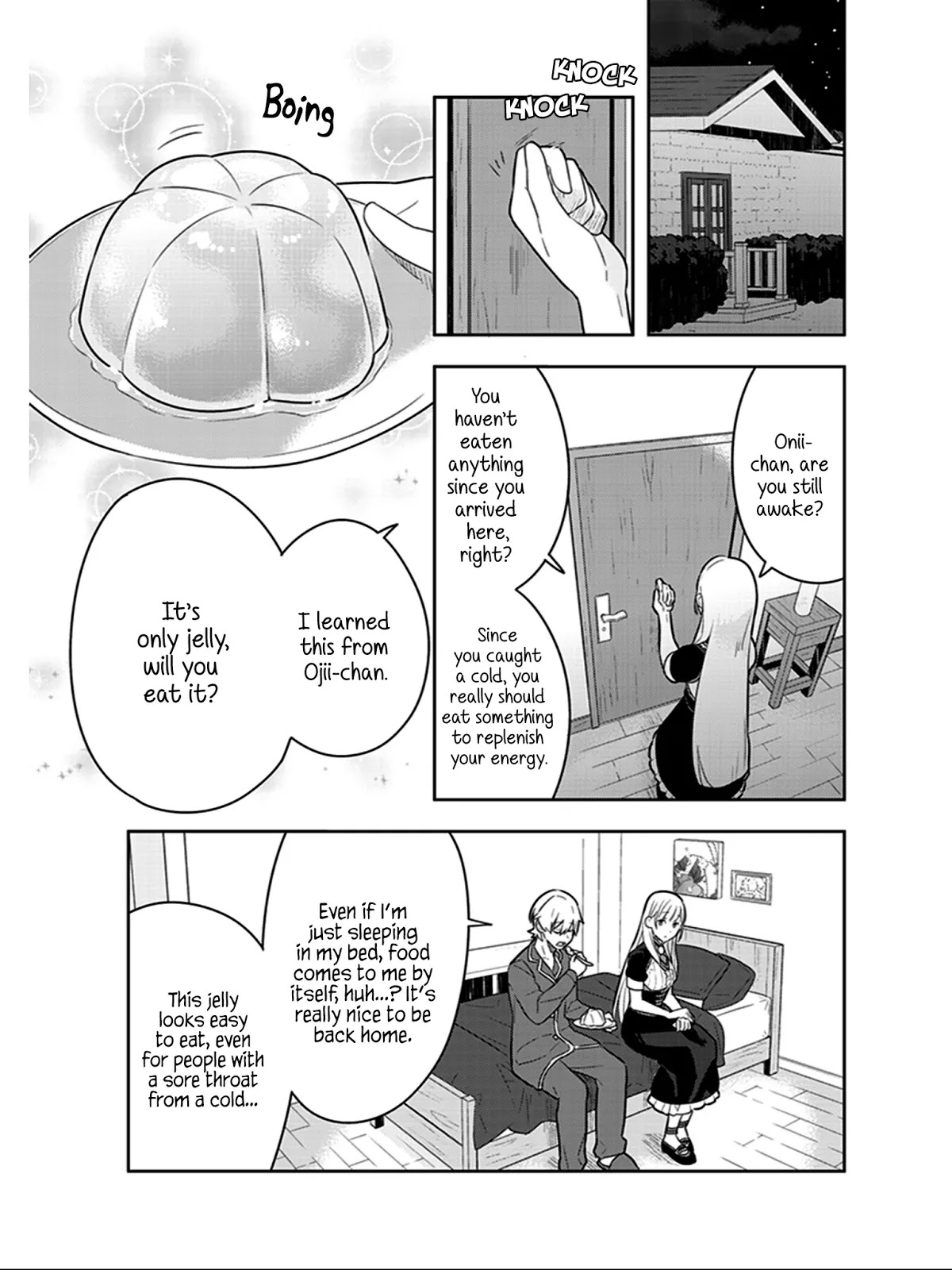 Isekai Healthy Kitchen Chapter 4.5 page 8 - Chapter 4.5: Extra Chapter: A Day in the Life of the Siblings of Another World