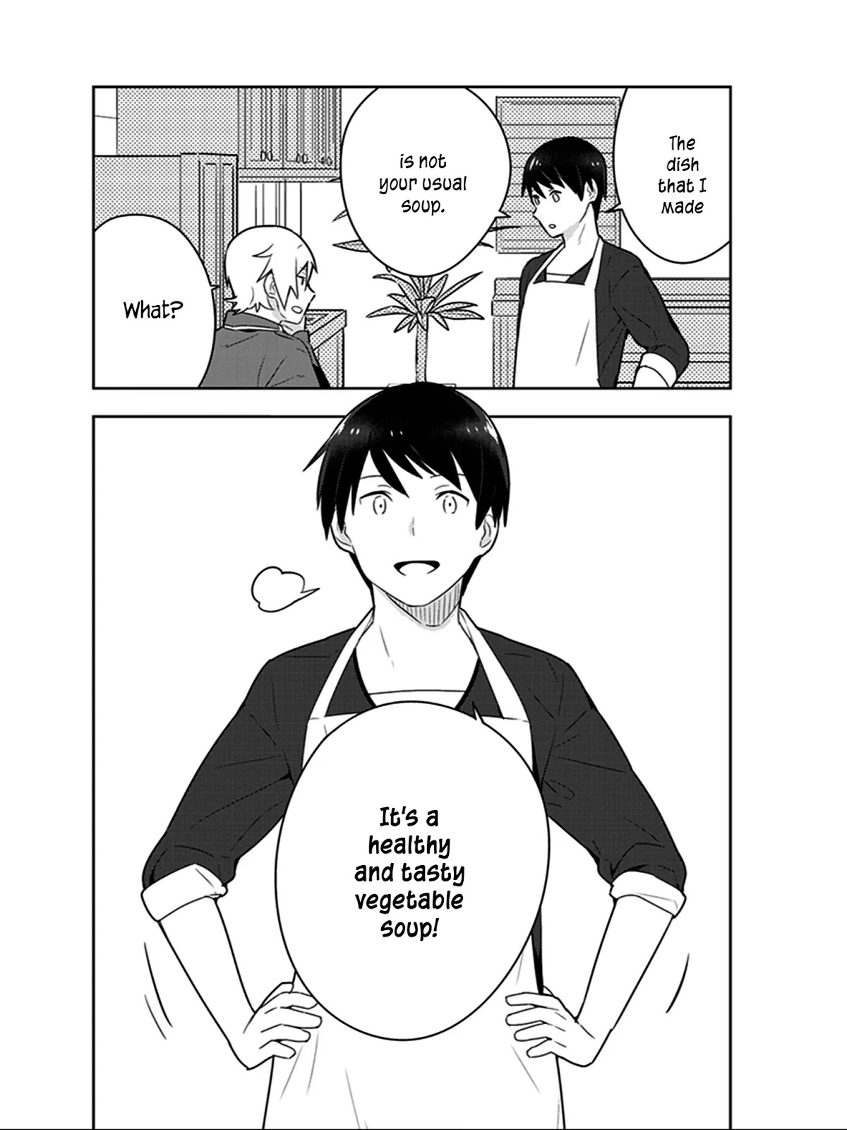 Isekai Healthy Kitchen Chapter 4 page 15 - Chapter 4: Touya's Cooking
