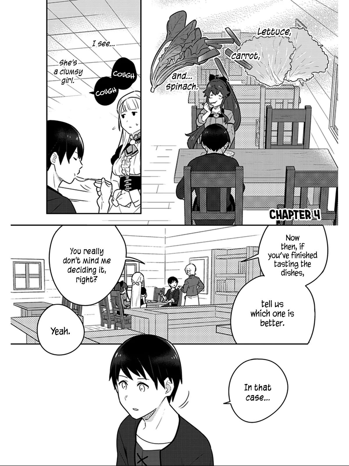 Isekai Healthy Kitchen Chapter 4 page 2 - Chapter 4: Touya's Cooking