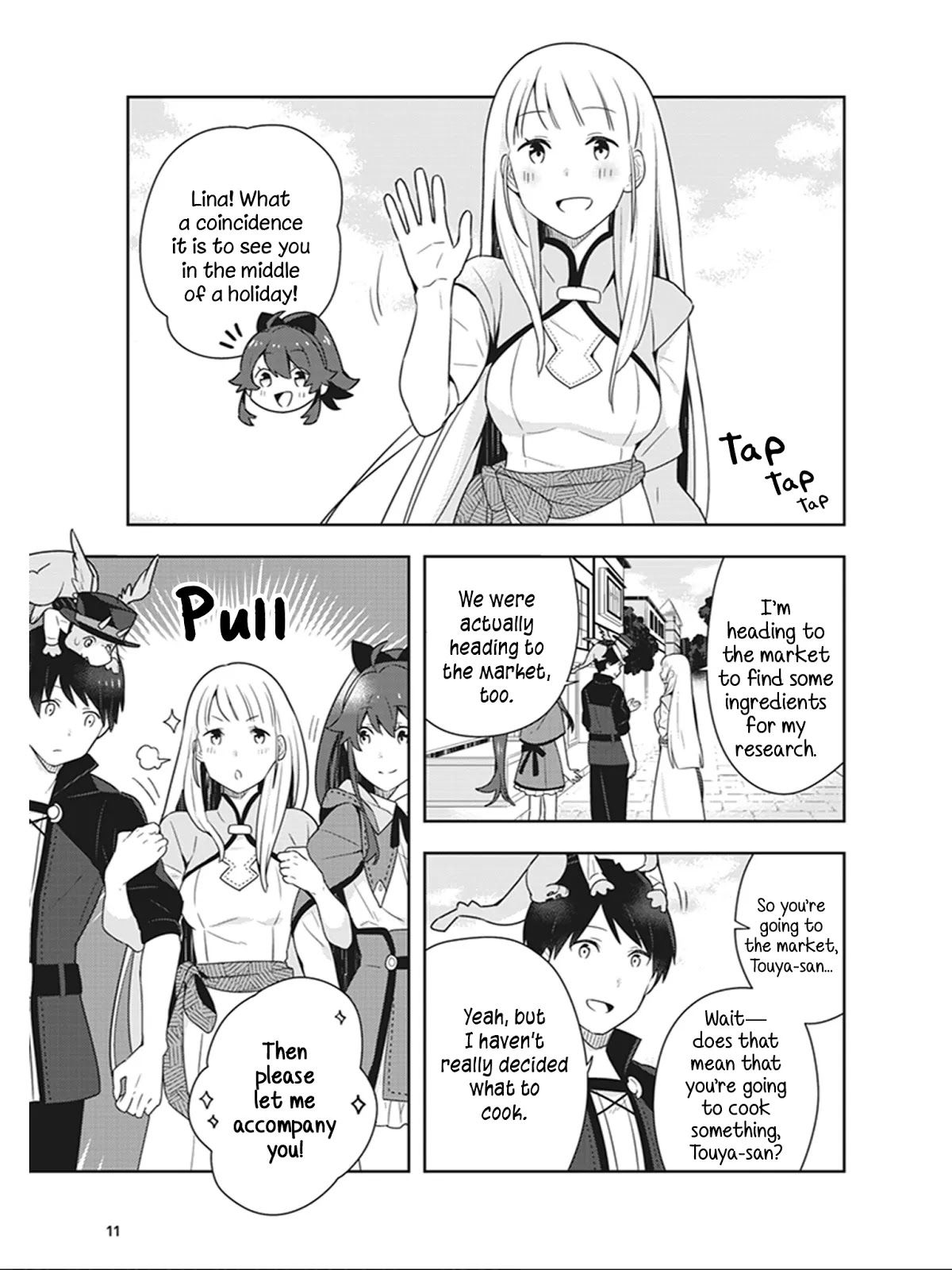 Isekai Healthy Kitchen Chapter 5 page 10 - Chapter 5: The Healthy Kitchen's Day Off