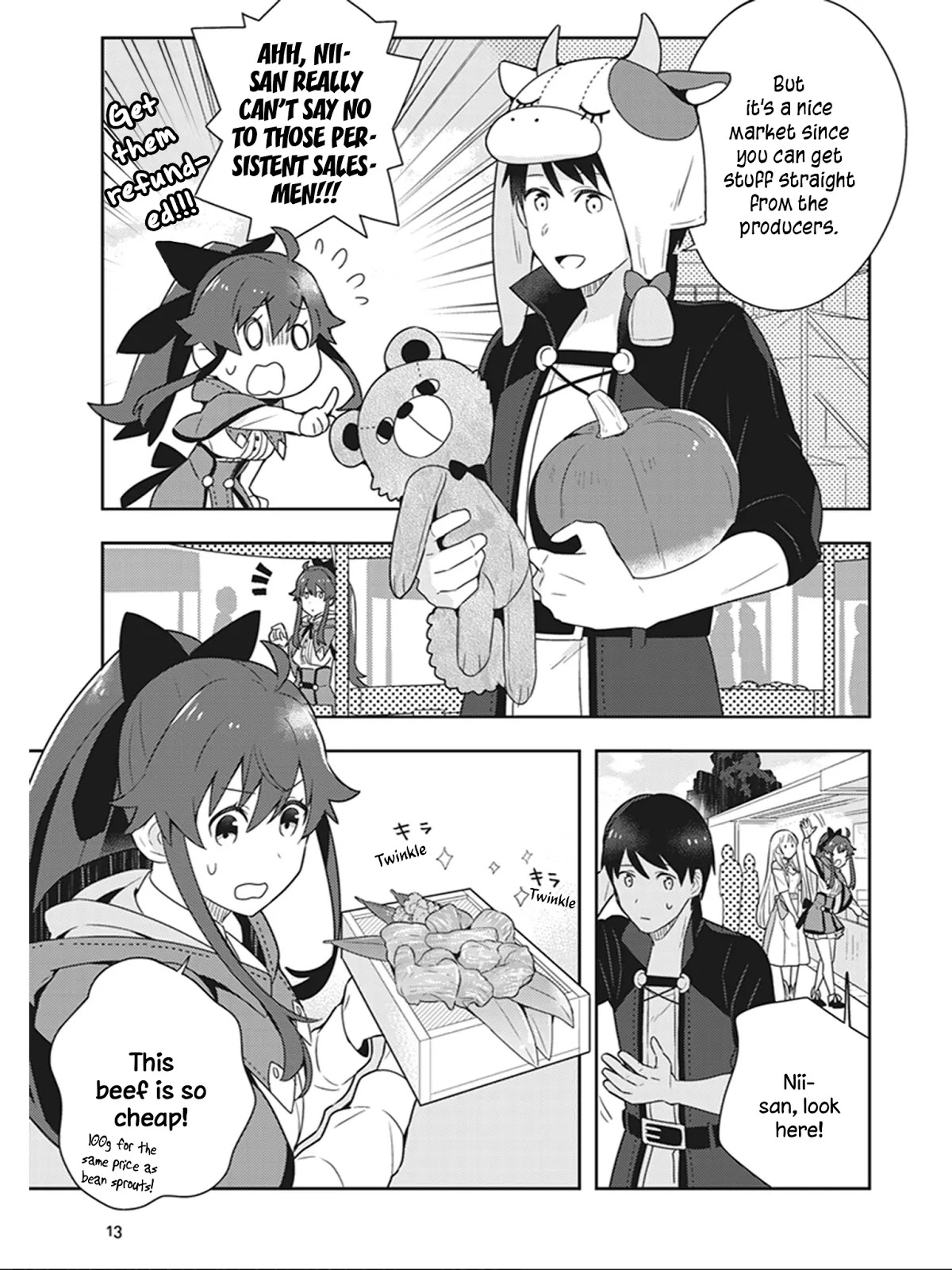 Isekai Healthy Kitchen Chapter 5 page 12 - Chapter 5: The Healthy Kitchen's Day Off