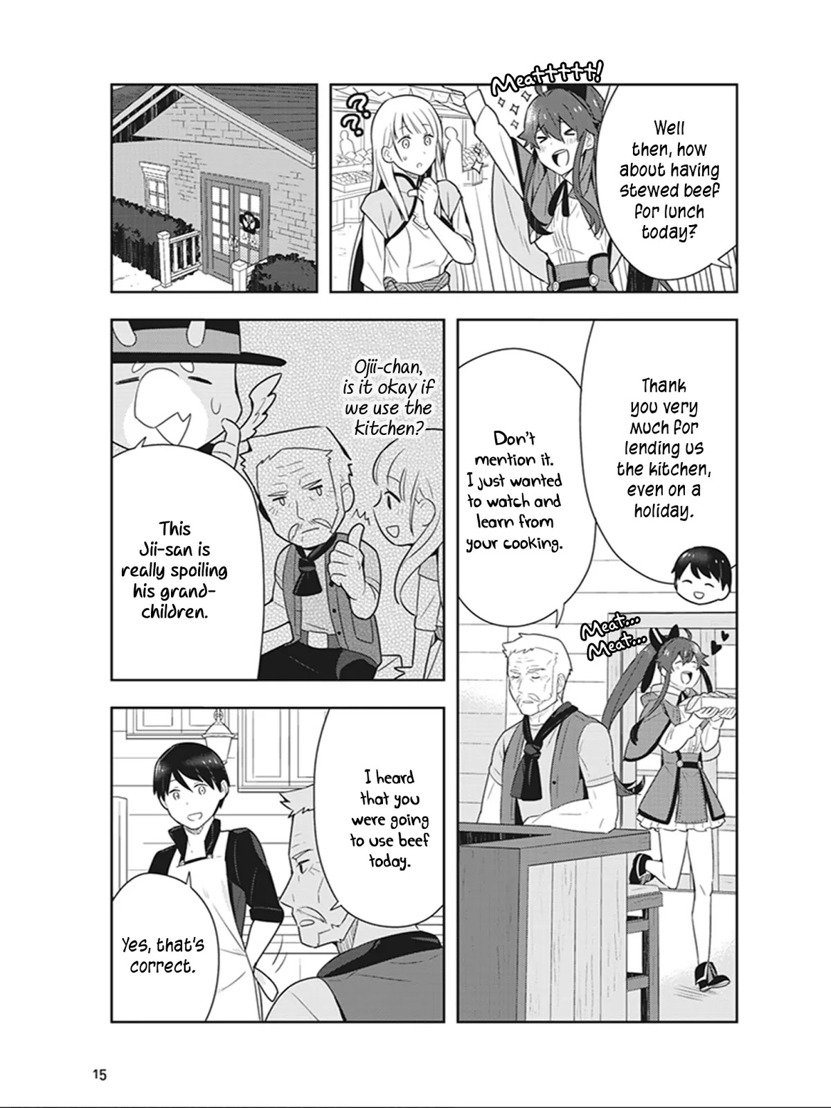 Isekai Healthy Kitchen Chapter 5 page 14 - Chapter 5: The Healthy Kitchen's Day Off