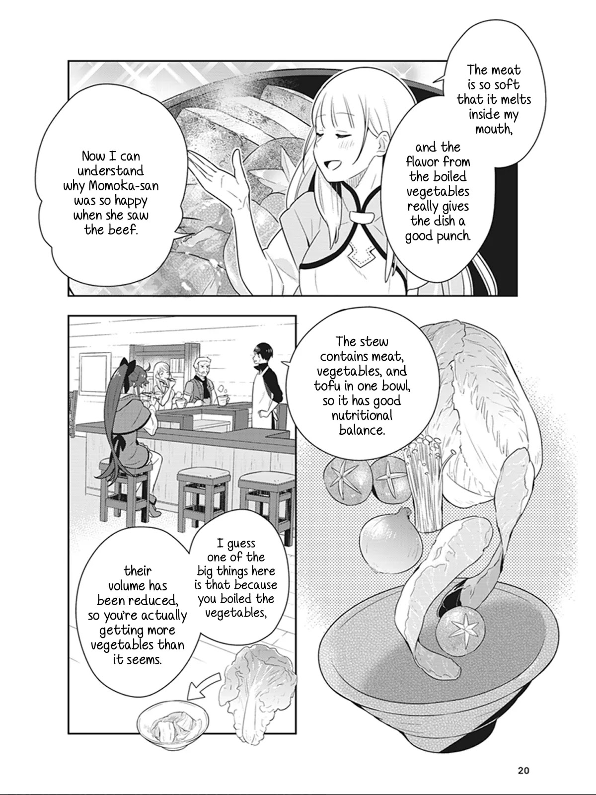 Isekai Healthy Kitchen Chapter 5 page 19 - Chapter 5: The Healthy Kitchen's Day Off