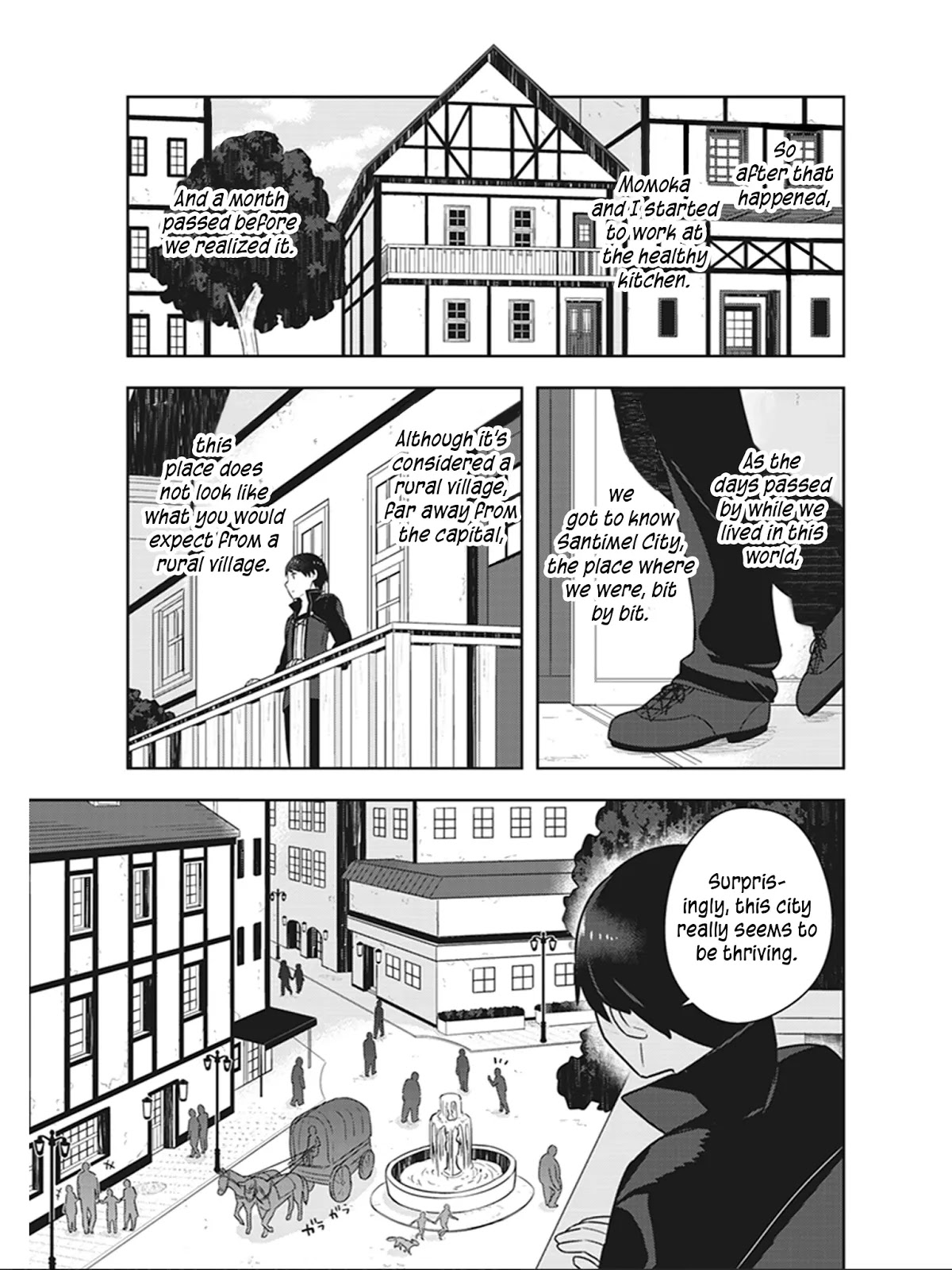 Isekai Healthy Kitchen Chapter 5 page 6 - Chapter 5: The Healthy Kitchen's Day Off