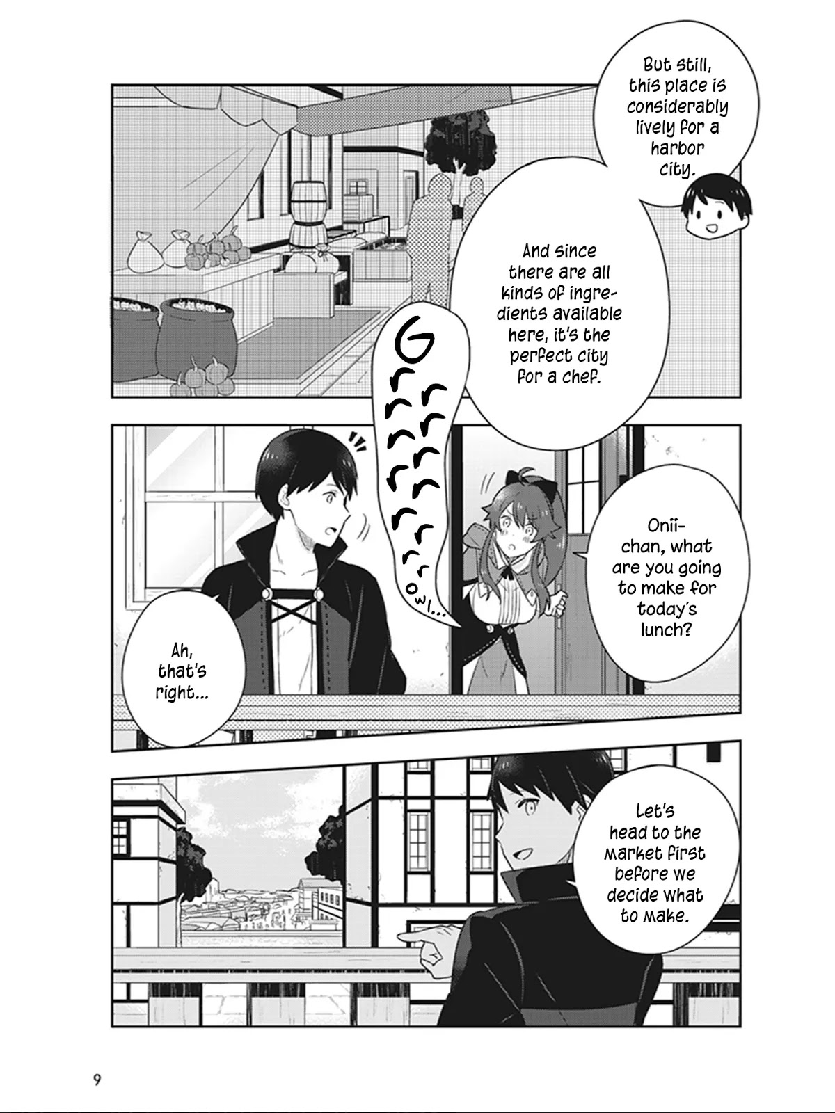 Isekai Healthy Kitchen Chapter 5 page 8 - Chapter 5: The Healthy Kitchen's Day Off