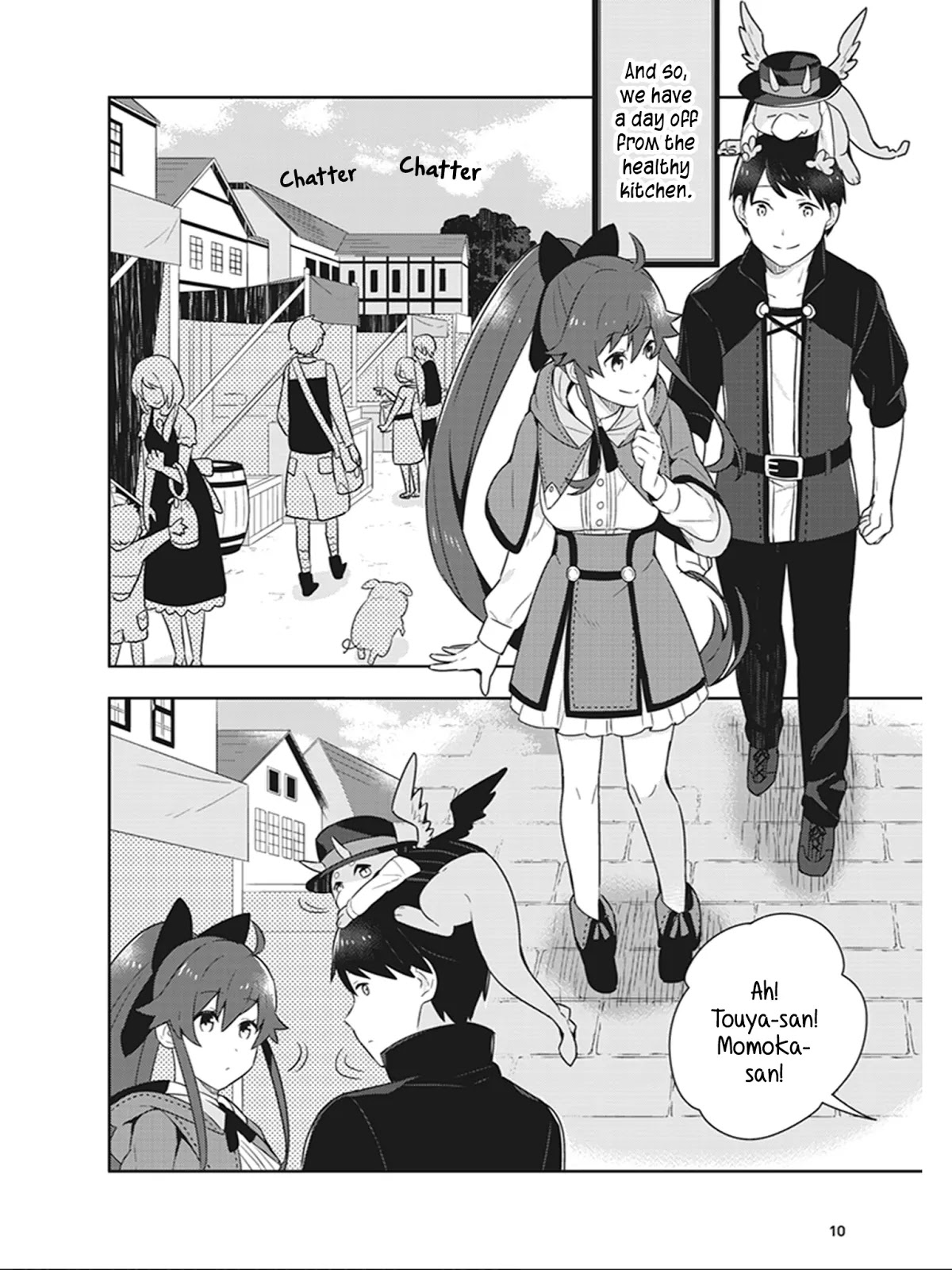 Isekai Healthy Kitchen Chapter 5 page 9 - Chapter 5: The Healthy Kitchen's Day Off