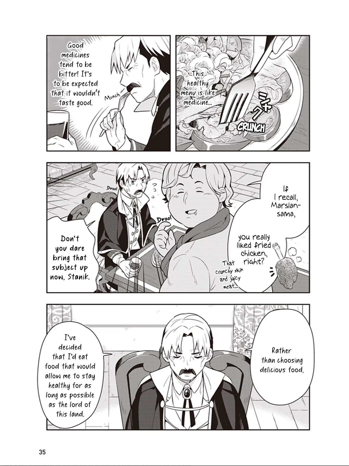 Isekai Healthy Kitchen Chapter 6 page 10 - Chapter 6: The Melancholy of Lord Marslan