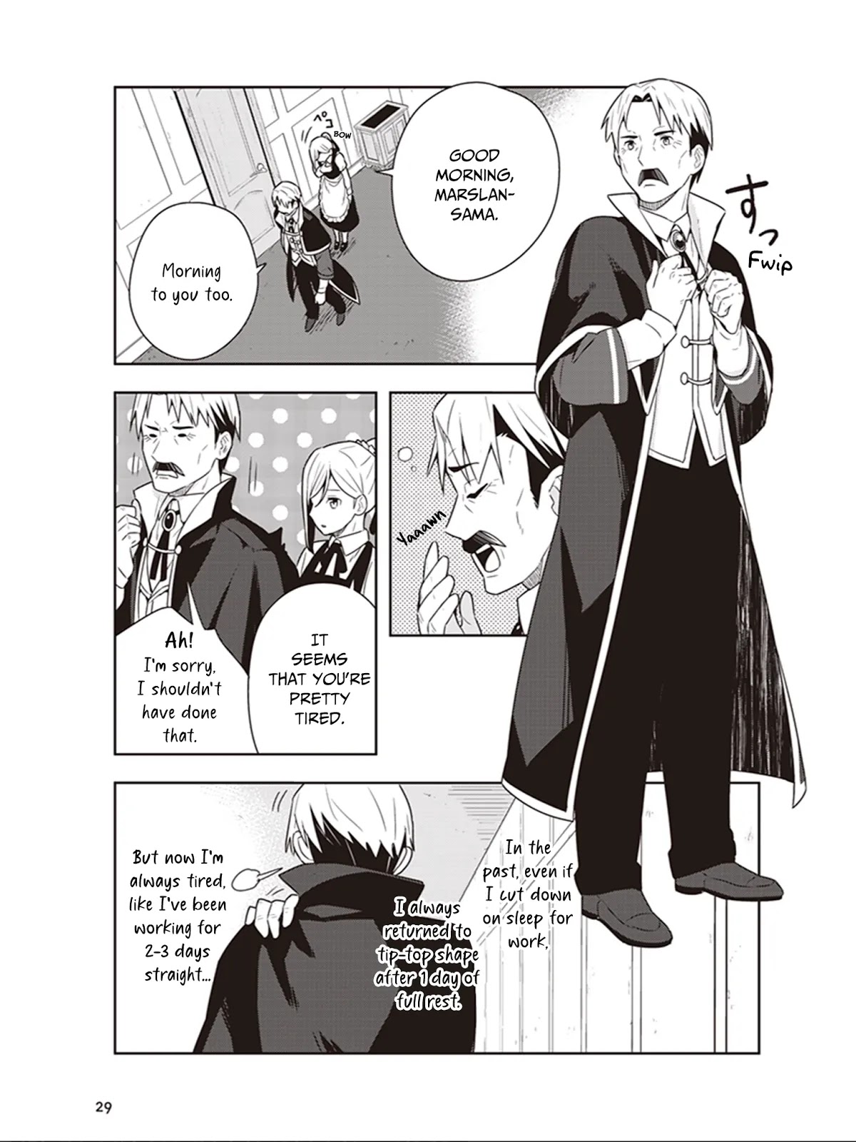 Isekai Healthy Kitchen Chapter 6 page 4 - Chapter 6: The Melancholy of Lord Marslan