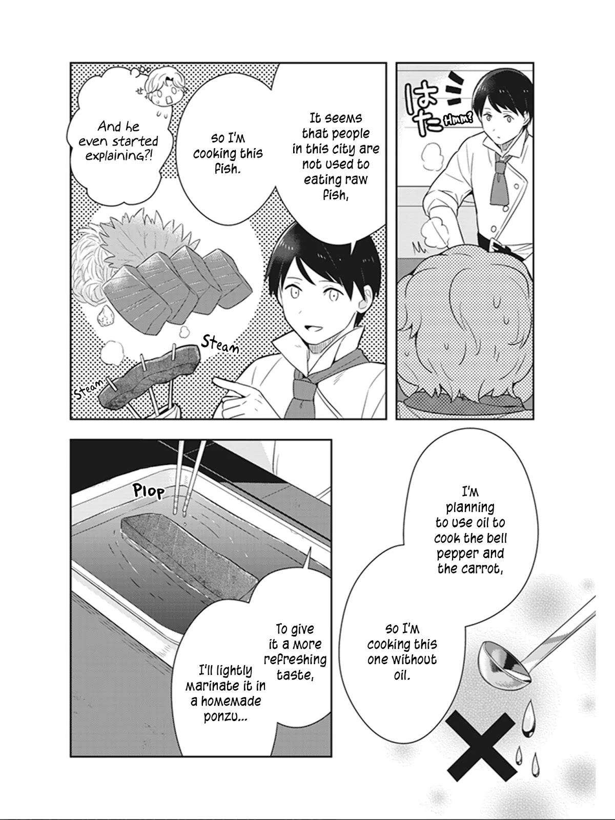 Isekai Healthy Kitchen Chapter 7 page 12 - Chapter 7: A Sudden Cooking Battle