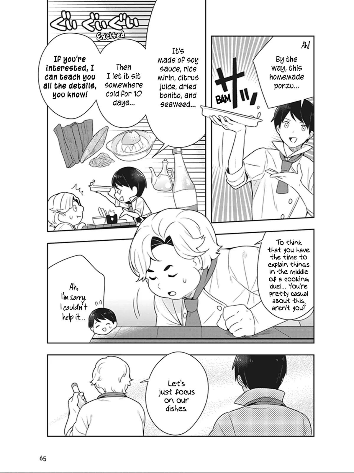 Isekai Healthy Kitchen Chapter 7 page 13 - Chapter 7: A Sudden Cooking Battle