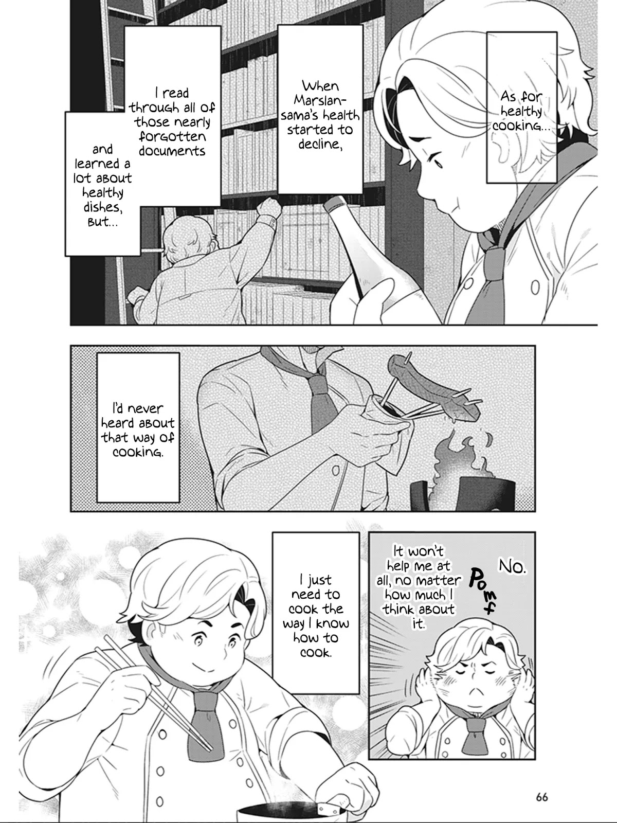 Isekai Healthy Kitchen Chapter 7 page 14 - Chapter 7: A Sudden Cooking Battle