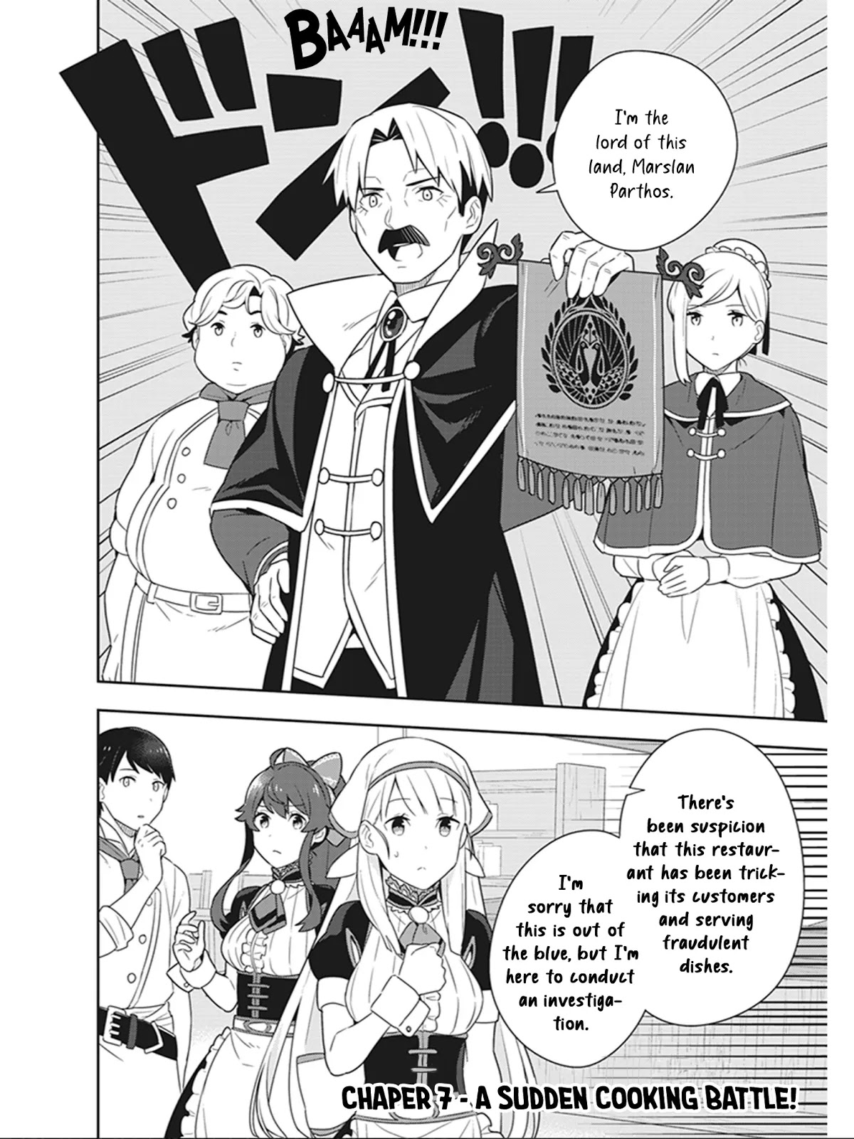 Isekai Healthy Kitchen Chapter 7 page 2 - Chapter 7: A Sudden Cooking Battle