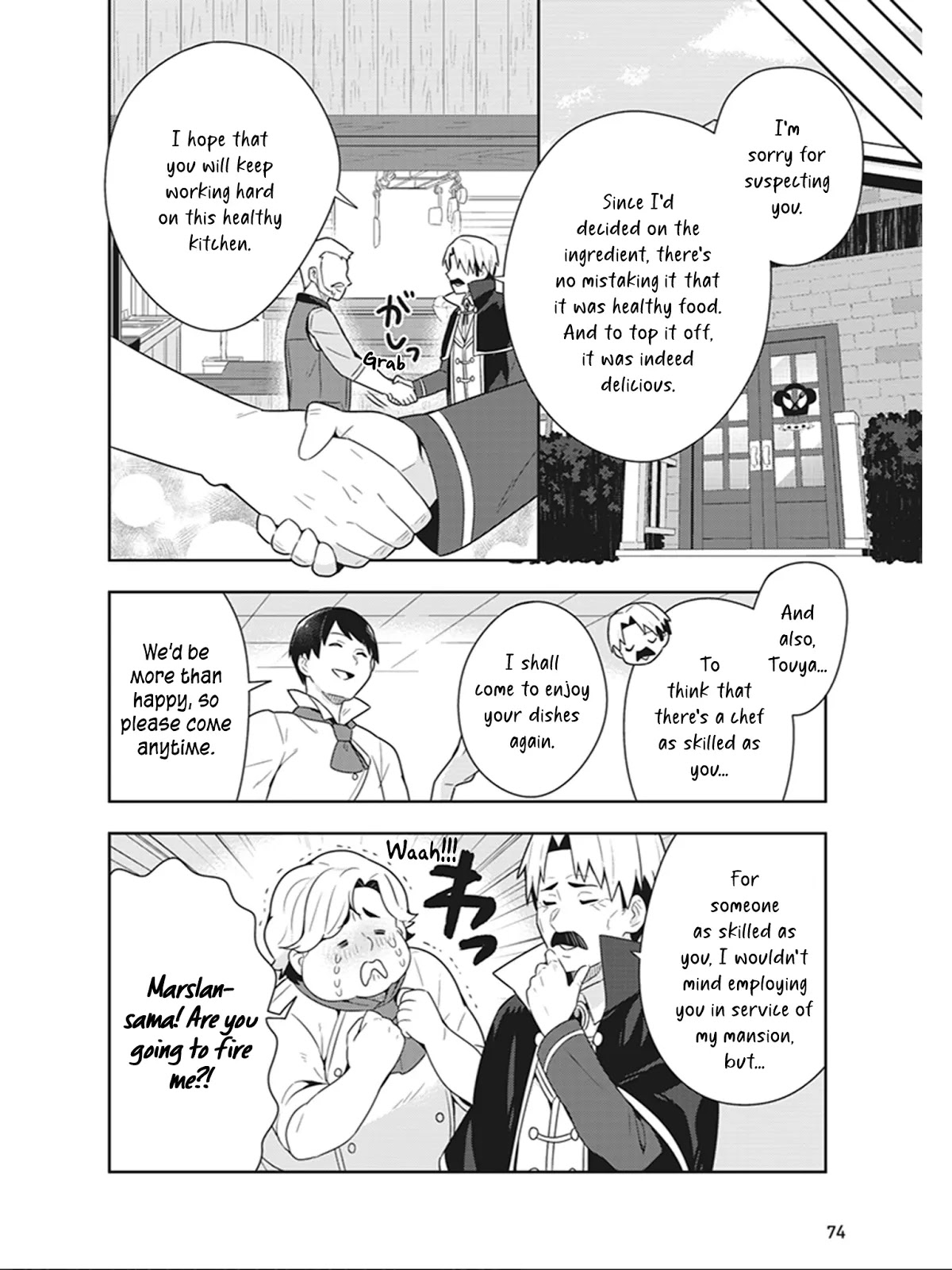 Isekai Healthy Kitchen Chapter 7 page 22 - Chapter 7: A Sudden Cooking Battle