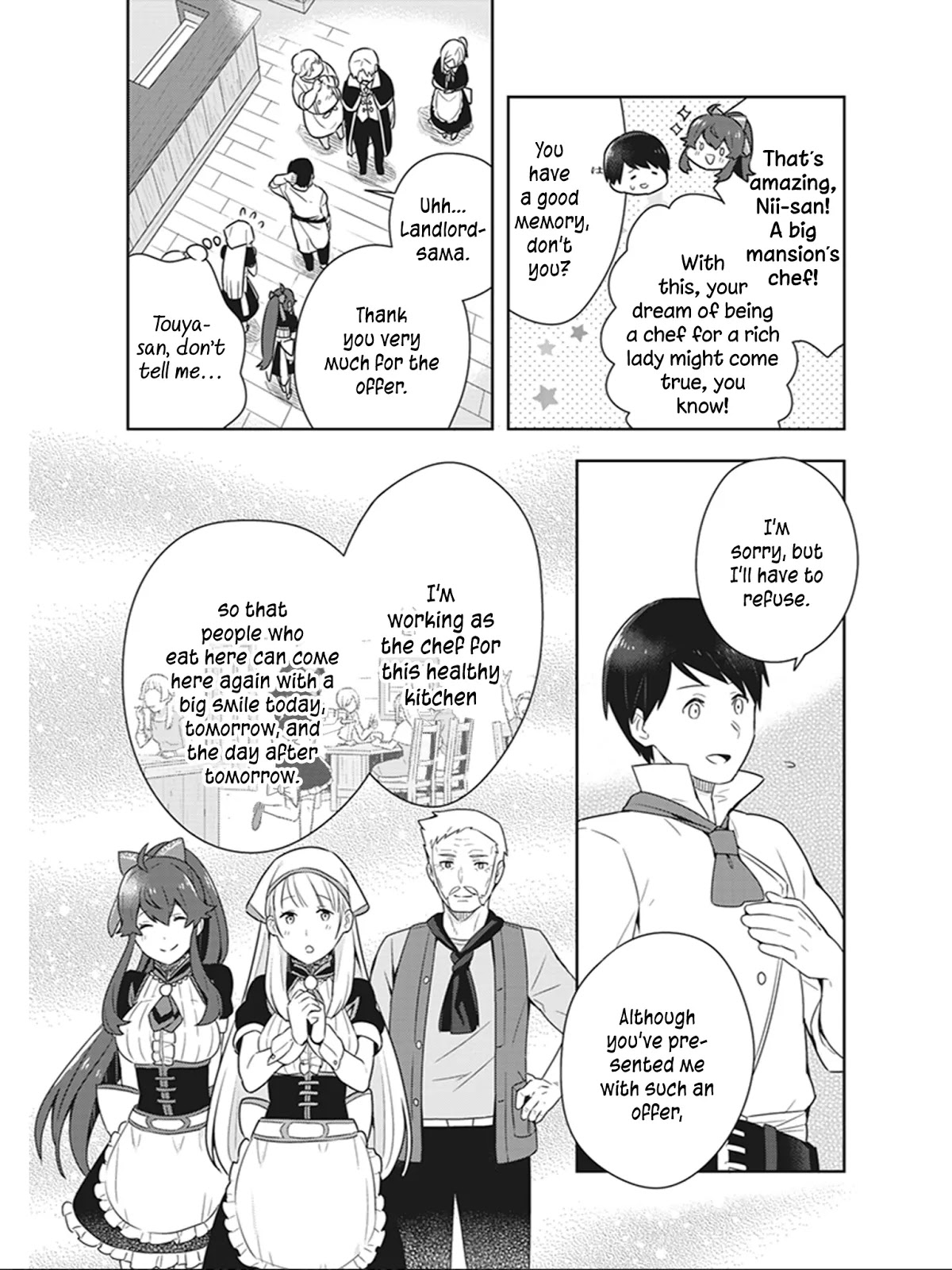 Isekai Healthy Kitchen Chapter 7 page 23 - Chapter 7: A Sudden Cooking Battle