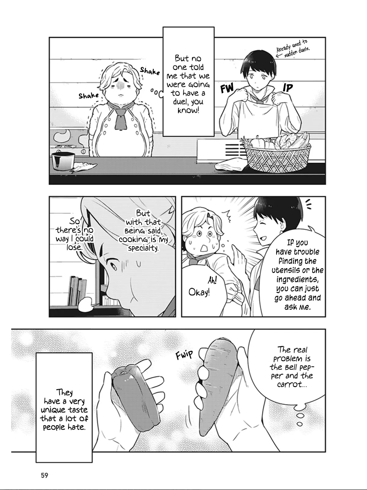 Isekai Healthy Kitchen Chapter 7 page 7 - Chapter 7: A Sudden Cooking Battle