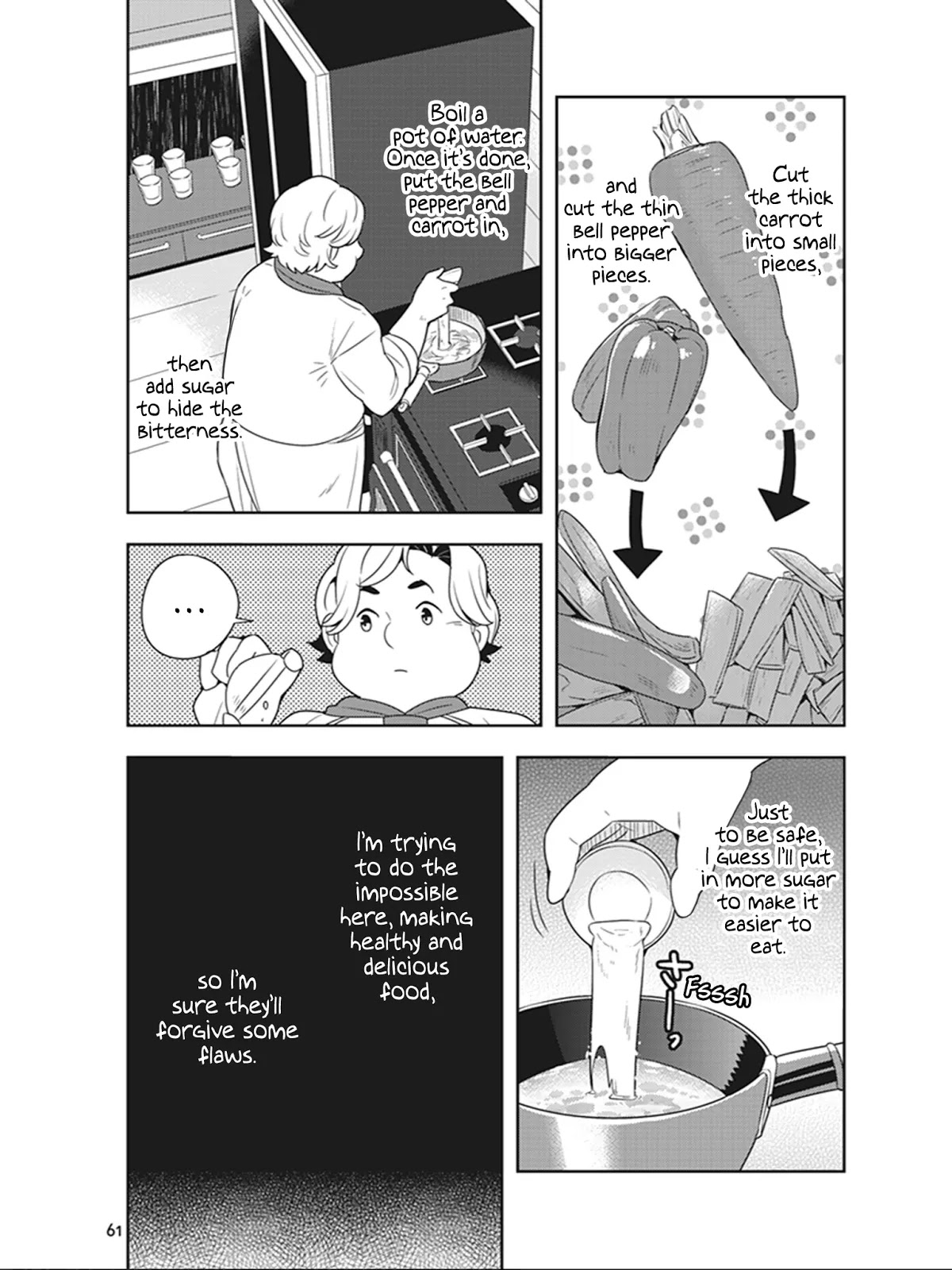 Isekai Healthy Kitchen Chapter 7 page 9 - Chapter 7: A Sudden Cooking Battle