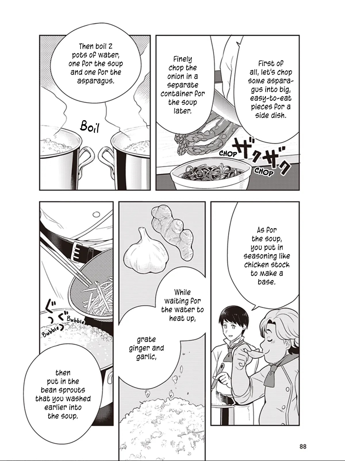 Isekai Healthy Kitchen Chapter 8 page 10 - Chapter 8: Is the Staff Meal Dangerous?!
