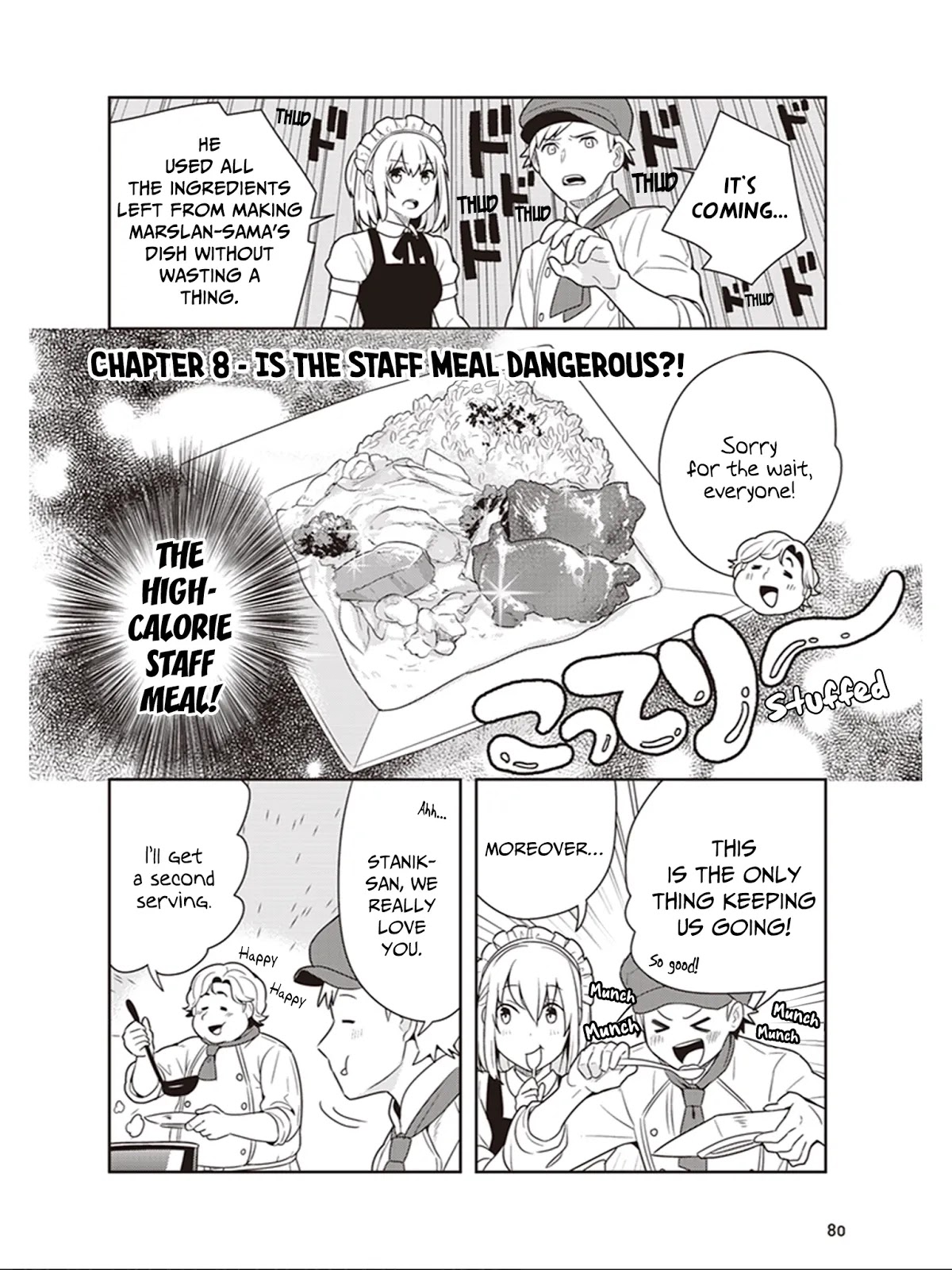Isekai Healthy Kitchen Chapter 8 page 2 - Chapter 8: Is the Staff Meal Dangerous?!