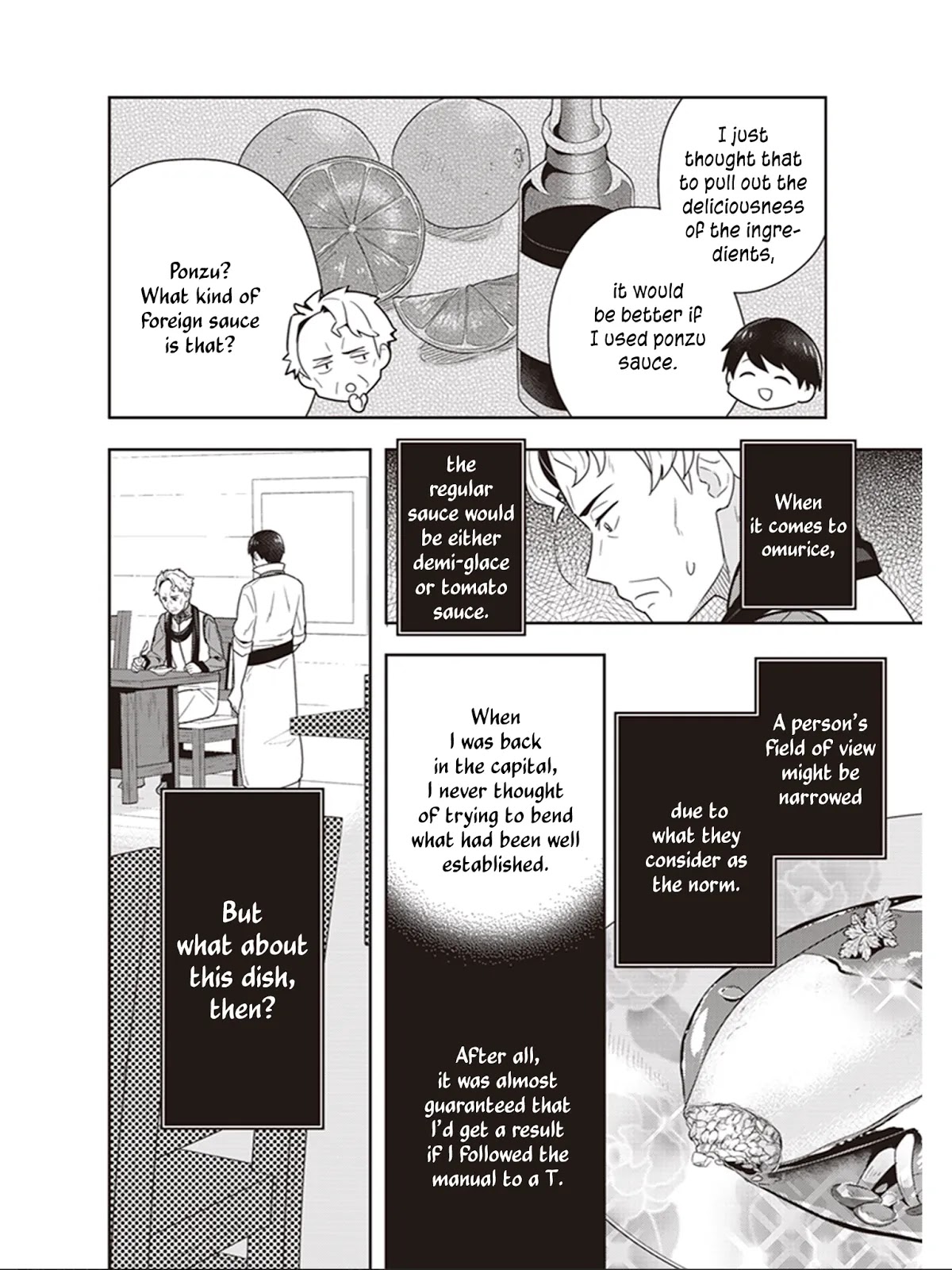 Isekai Healthy Kitchen Chapter 9 page 23 - Chapter 9: A Dish That Works on Your Forehead?!