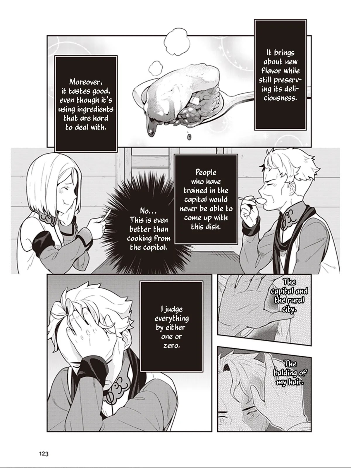 Isekai Healthy Kitchen Chapter 9 page 24 - Chapter 9: A Dish That Works on Your Forehead?!