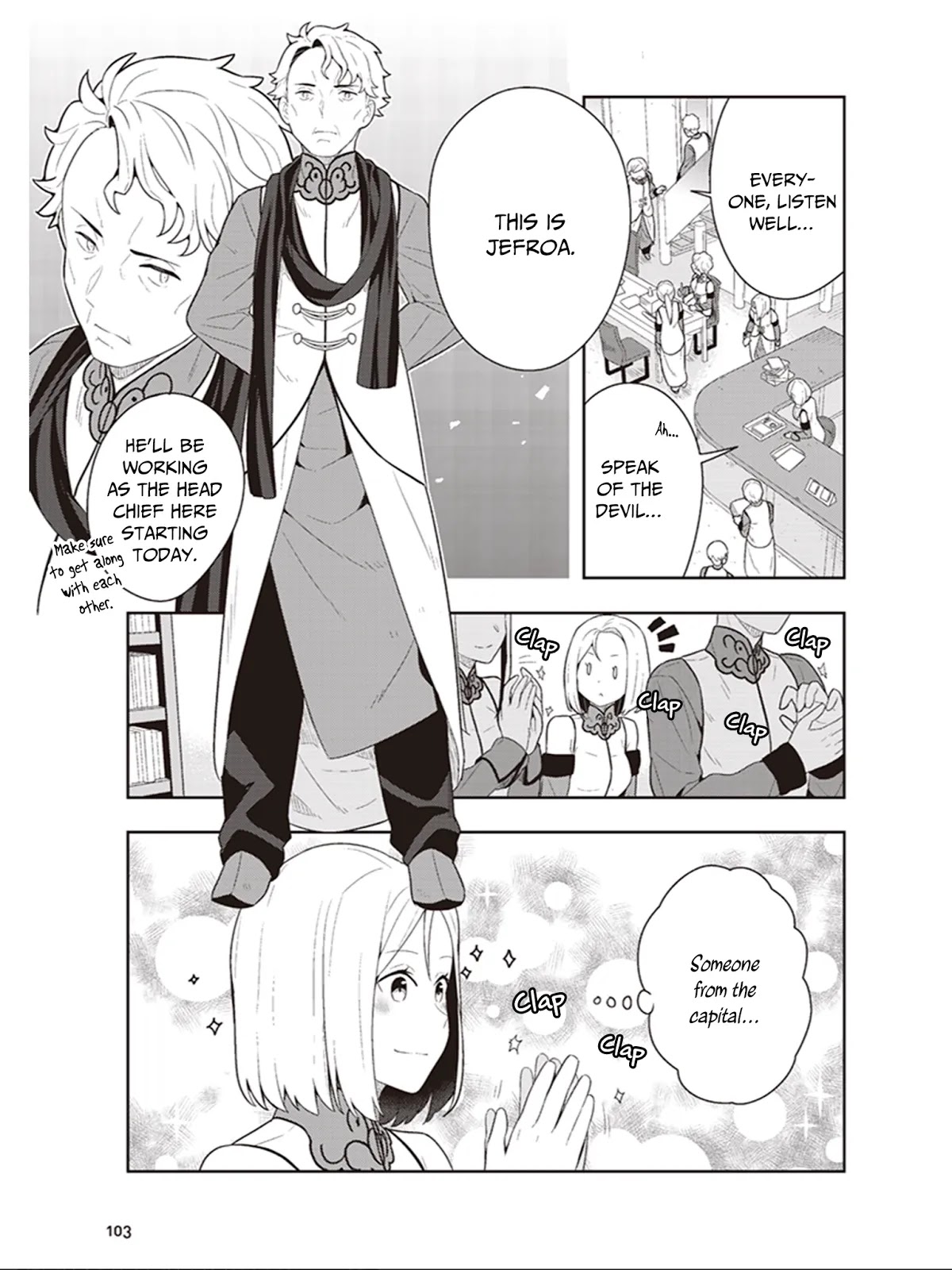 Isekai Healthy Kitchen Chapter 9 page 4 - Chapter 9: A Dish That Works on Your Forehead?!