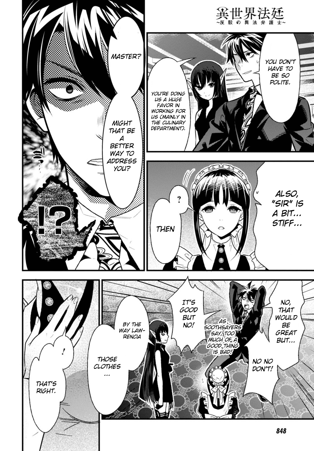 Isekai Houtei -Rebuttal Barrister- Chapter 11 page 36 - Chapter 11