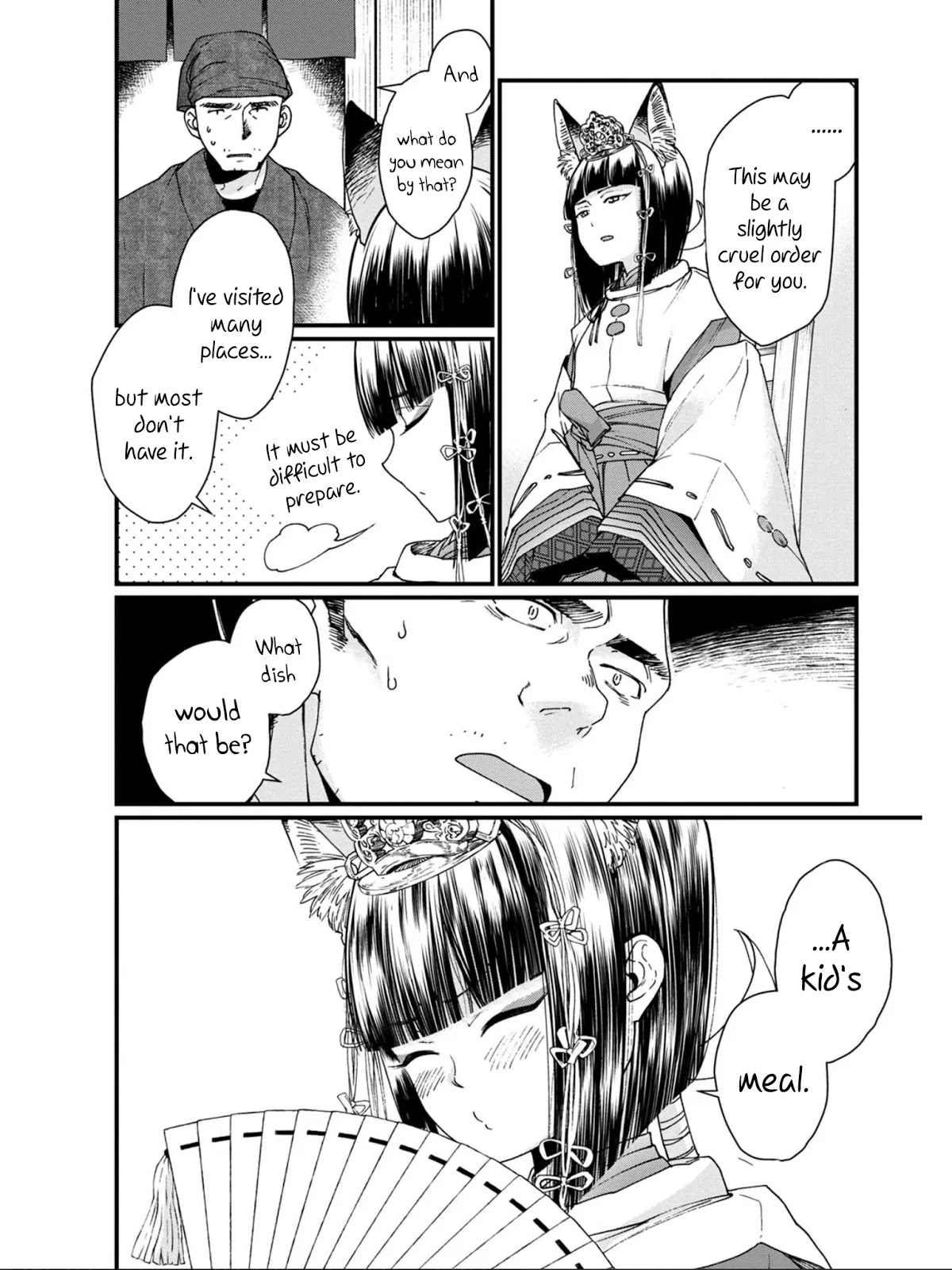 Isekai Izakaya "Gen" Chapter 11 page 12 - Chapter 11: Sohei and the Fox