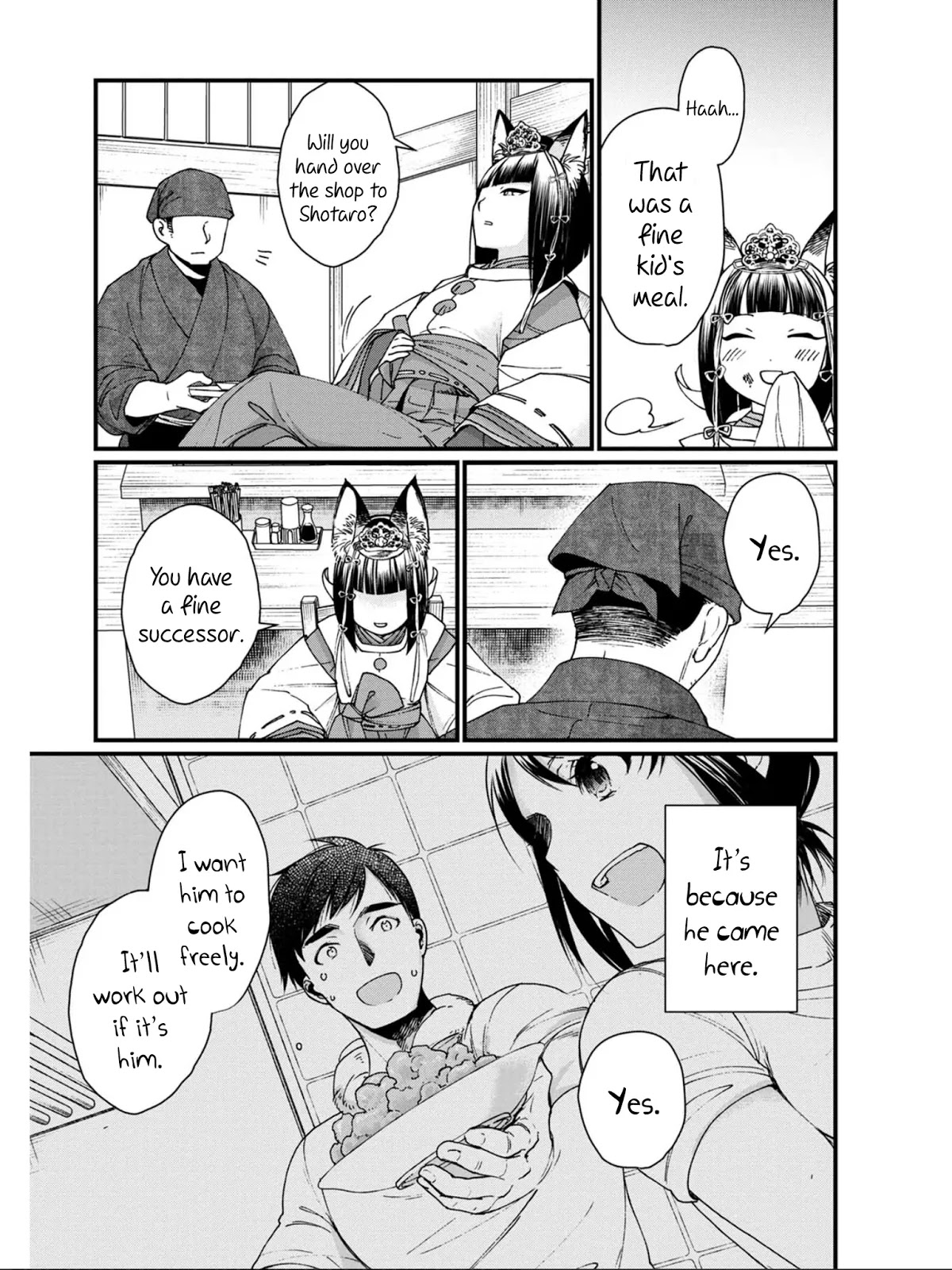 Isekai Izakaya "Gen" Chapter 11 page 19 - Chapter 11: Sohei and the Fox
