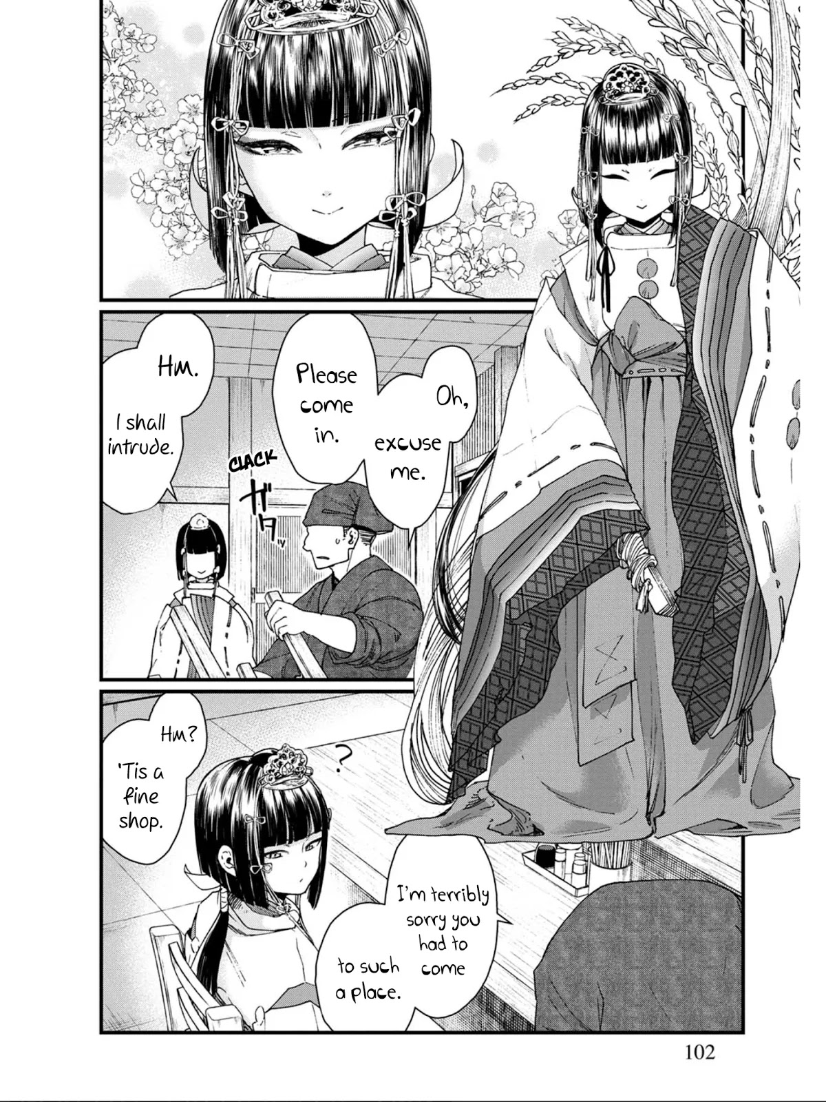 Isekai Izakaya "Gen" Chapter 11 page 6 - Chapter 11: Sohei and the Fox