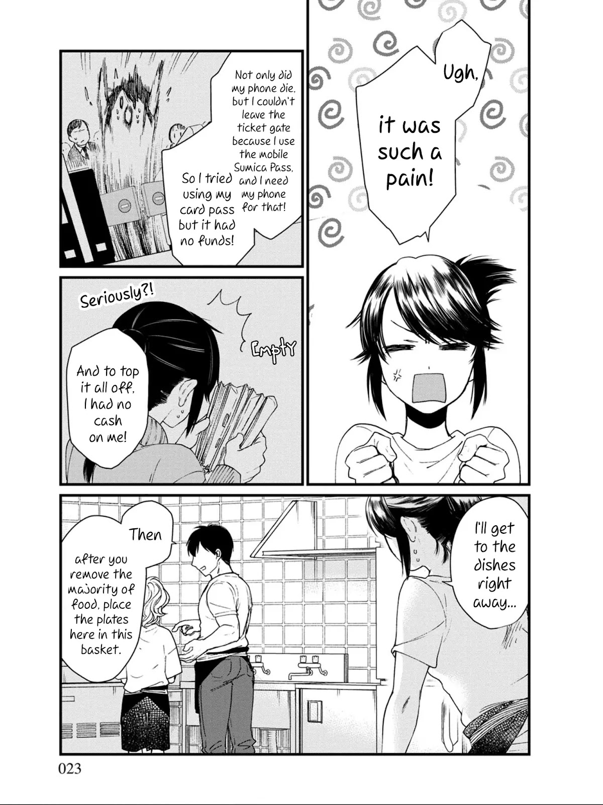 Isekai Izakaya "Gen" Chapter 13 page 21 - Chapter 13: A Young Boy's Search For A Job