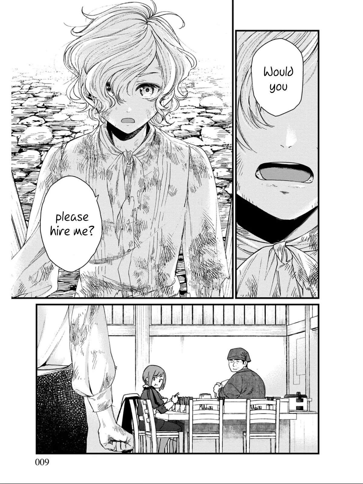 Isekai Izakaya "Gen" Chapter 13 page 7 - Chapter 13: A Young Boy's Search For A Job