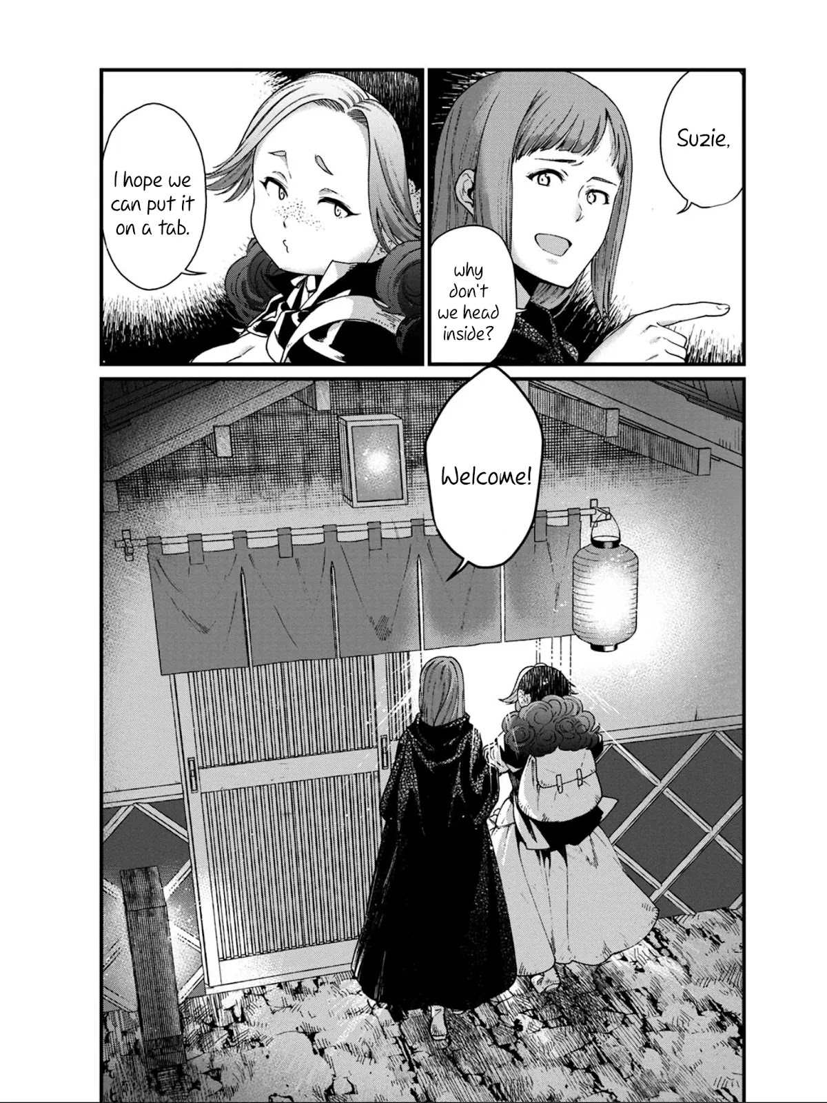 Isekai Izakaya "Gen" Chapter 14 page 12 - Chapter 14: The Two Small-Goods Merchants