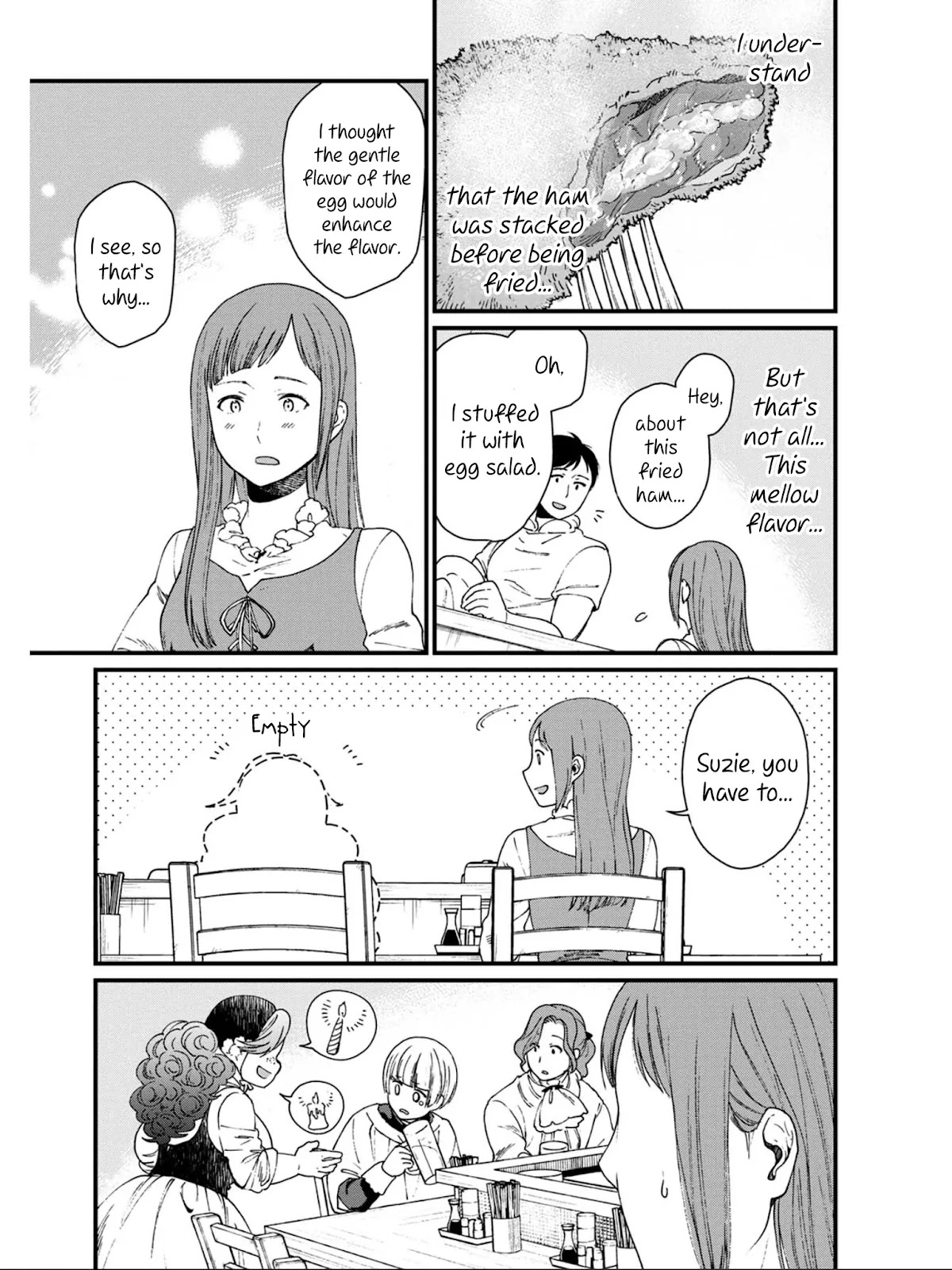 Isekai Izakaya "Gen" Chapter 14 page 19 - Chapter 14: The Two Small-Goods Merchants