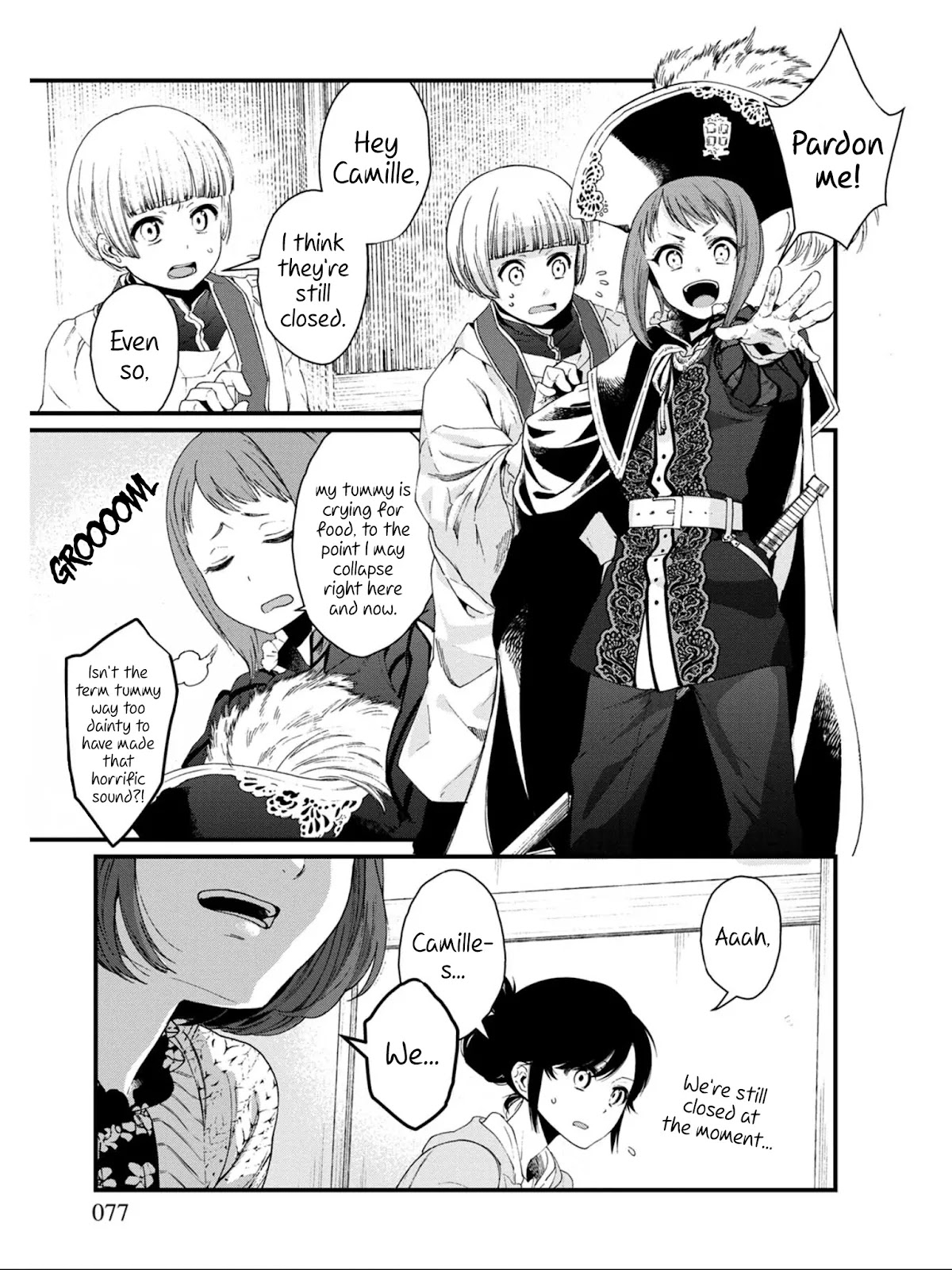 Isekai Izakaya "Gen" Chapter 16 page 9 - Chapter 16: Camille, Nanami, and Jean