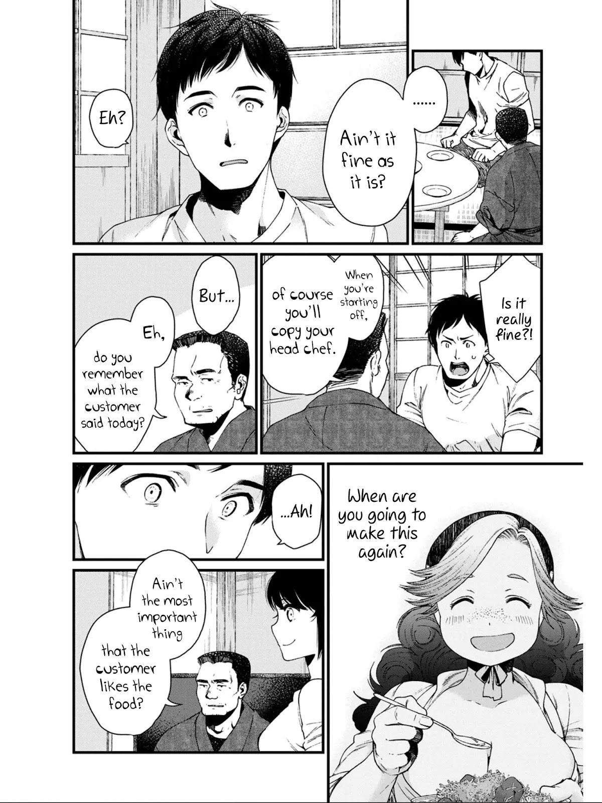 Isekai Izakaya "Gen" Chapter 18 page 12 - Chapter 18: The Flavor of the Two