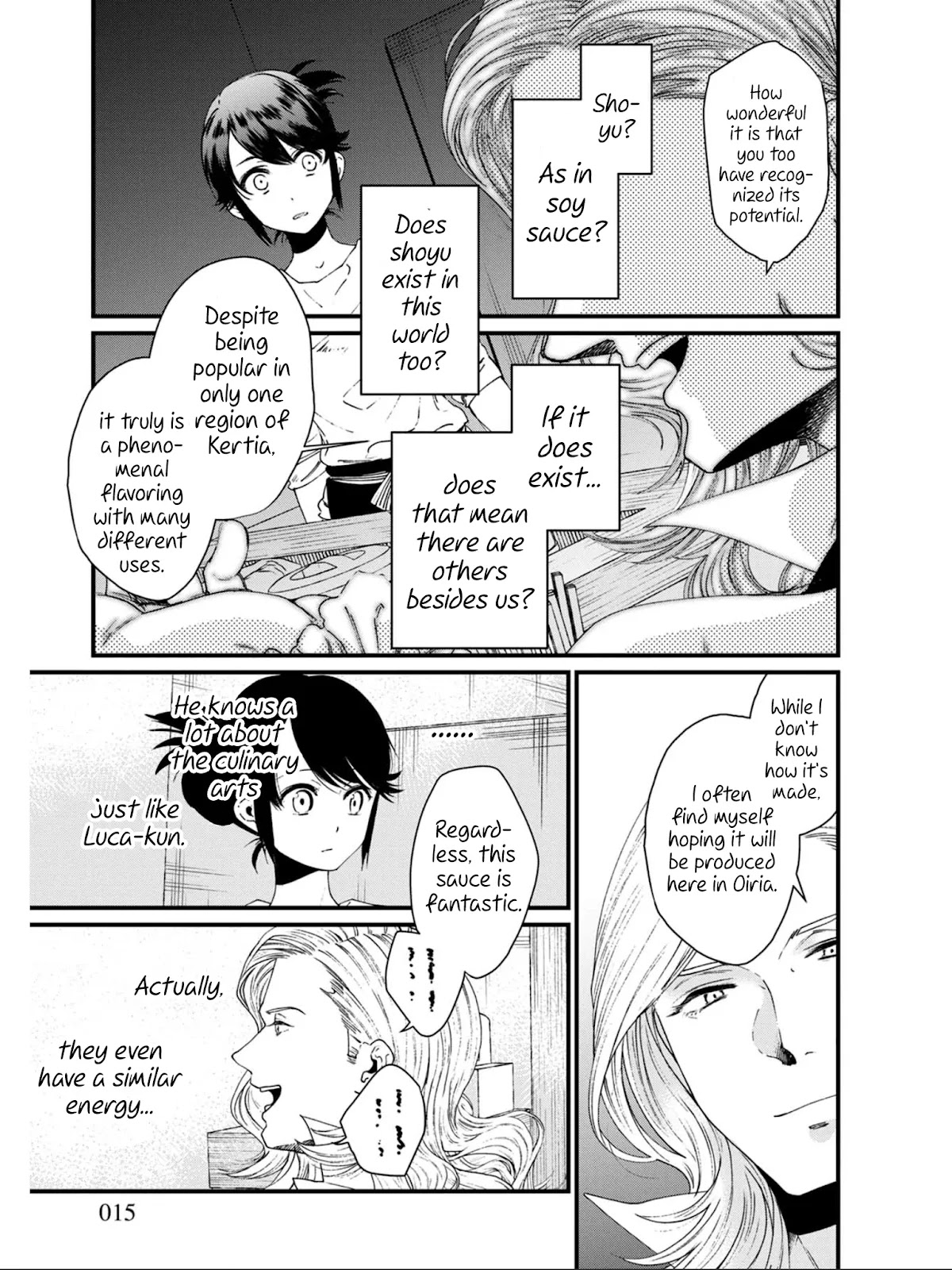 Isekai Izakaya "Gen" Chapter 19 page 11 - Chapter 19: A Snobby Man and Yakitori Sauce