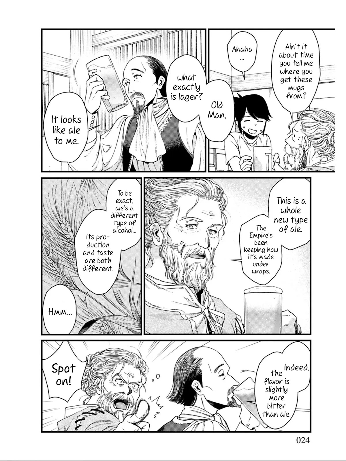 Isekai Izakaya "Gen" Chapter 20 page 4 - Chapter 20: Alcohol, Bar Snacks, Memories, Land, and...