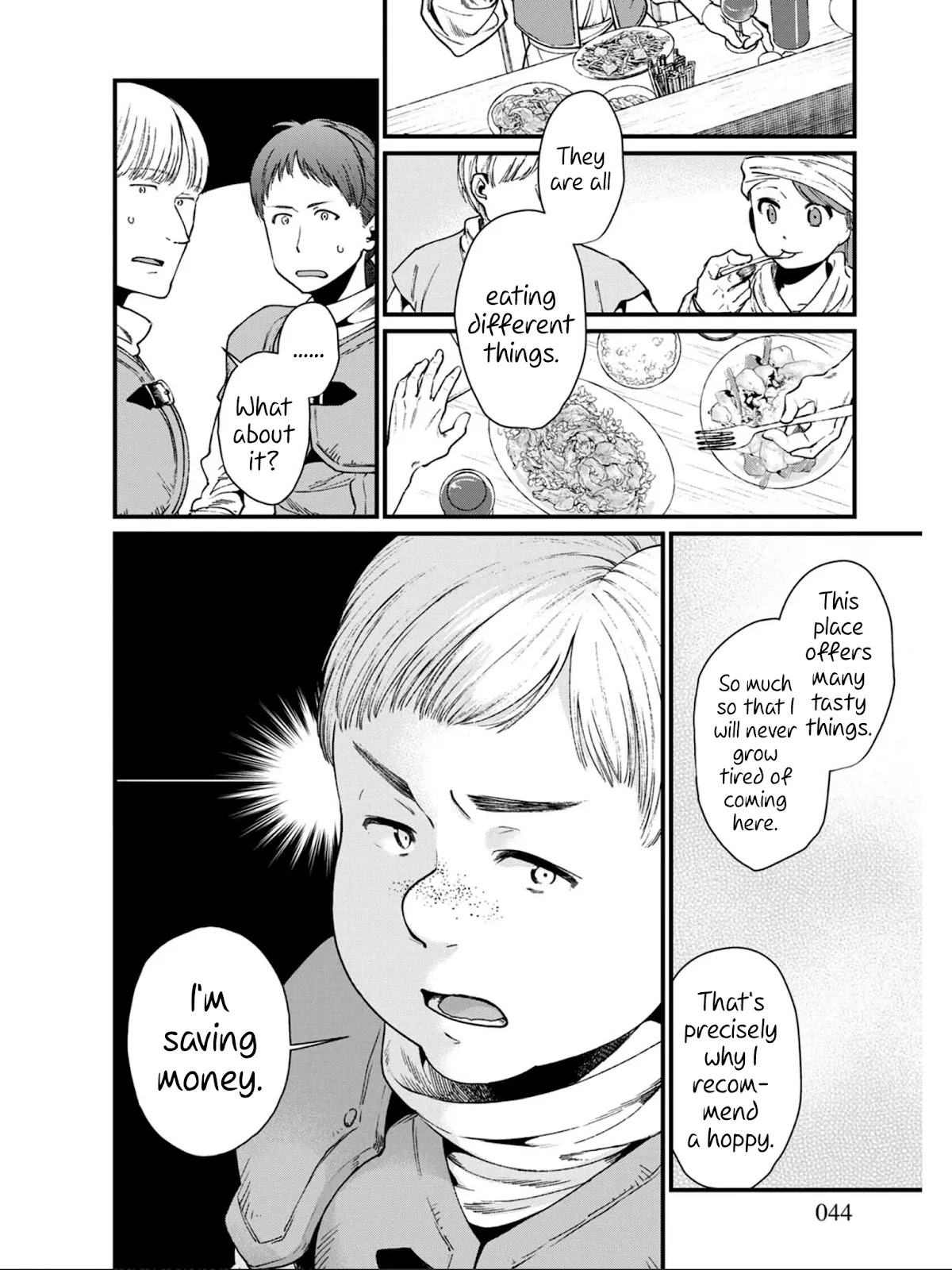 Isekai Izakaya "Gen" Chapter 21 page 10 - Chapter 21: The Karaage Discussion