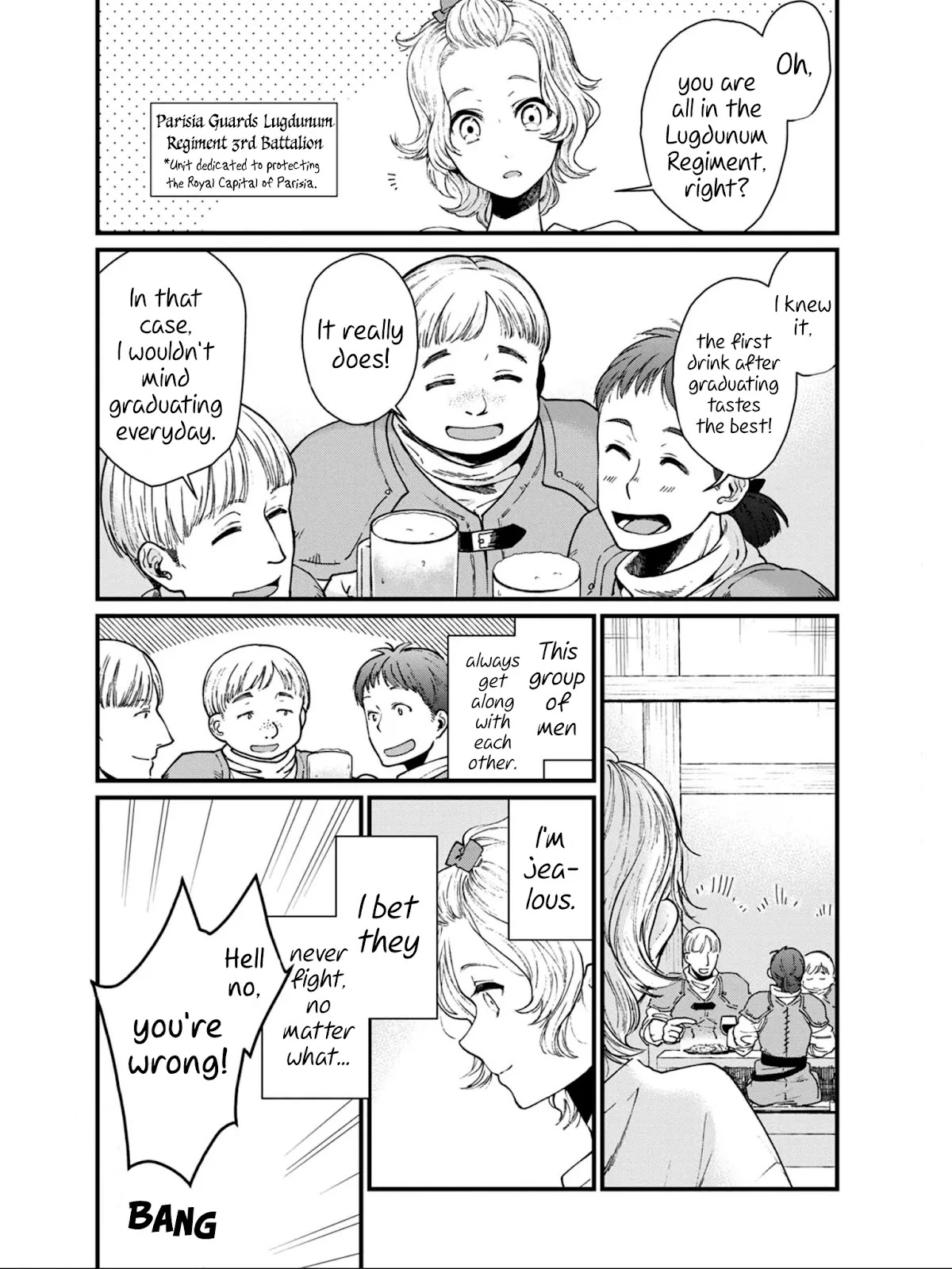 Isekai Izakaya "Gen" Chapter 21 page 5 - Chapter 21: The Karaage Discussion