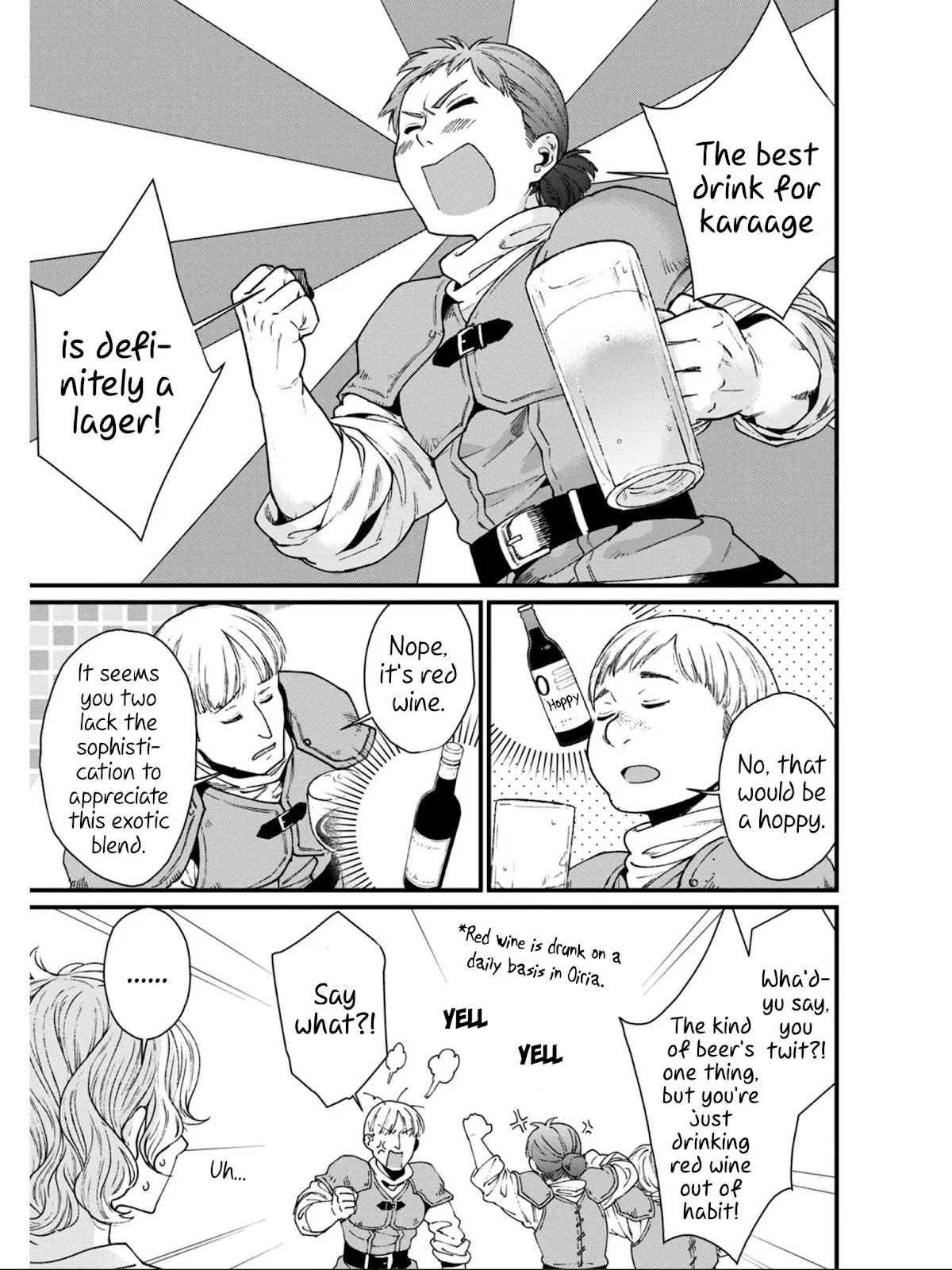 Isekai Izakaya "Gen" Chapter 21 page 7 - Chapter 21: The Karaage Discussion
