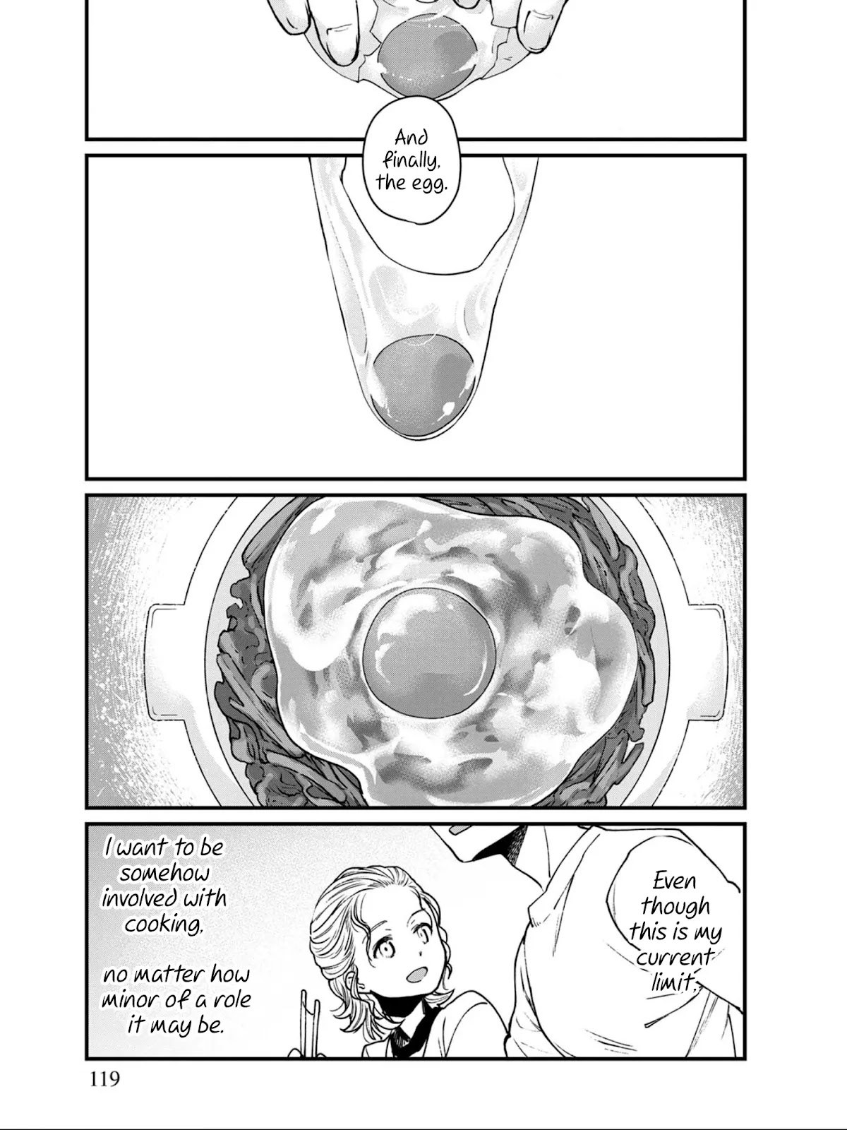 Isekai Izakaya "Gen" Chapter 24 page 17 - Chapter 24: What Was Born From An Egg