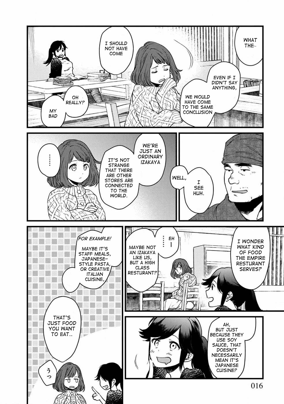 Isekai Izakaya "Gen" Chapter 25 page 14 - Chapter 25: Behind the Door