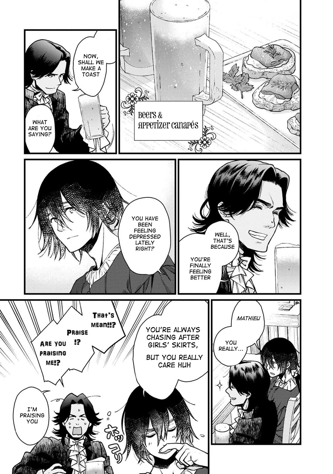 Isekai Izakaya "Gen" Chapter 27 page 8 - Chapter 27: In Search of Unknown Alcohol